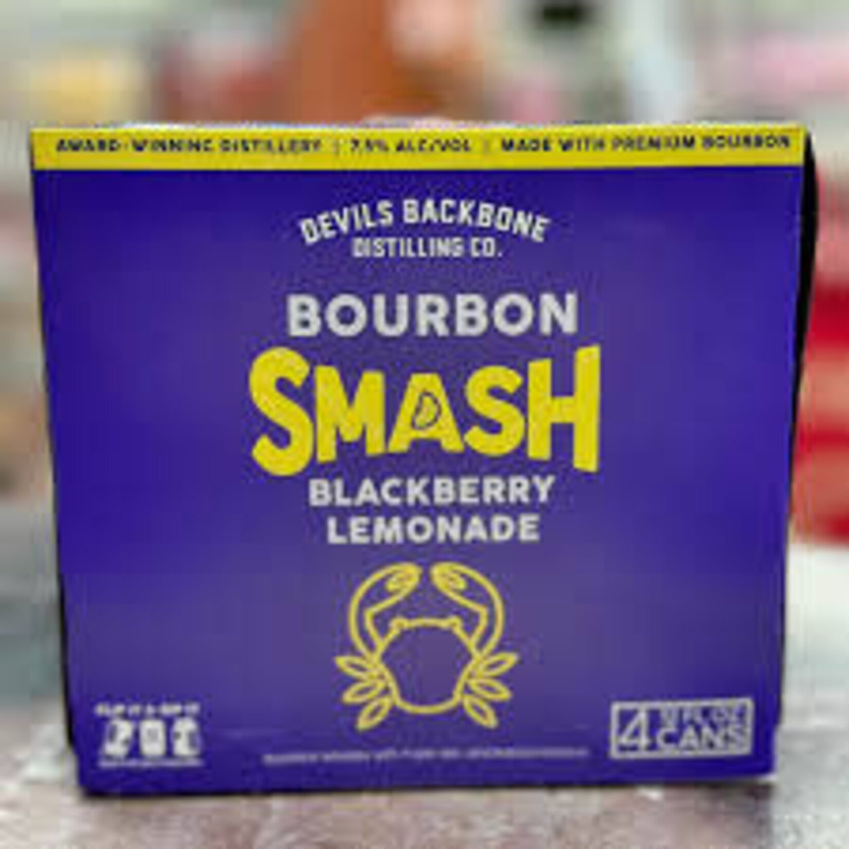 Devils Backbone Blackberry Lemonade Bourbon Smash 12oz CN