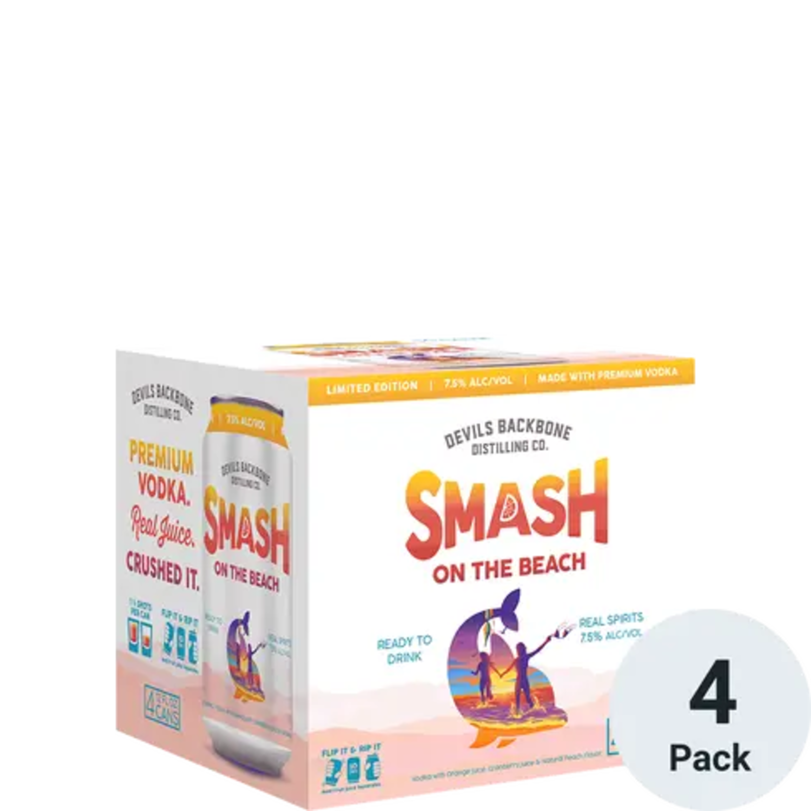 Devil's Backbone Smash On The Beach 4pk CN