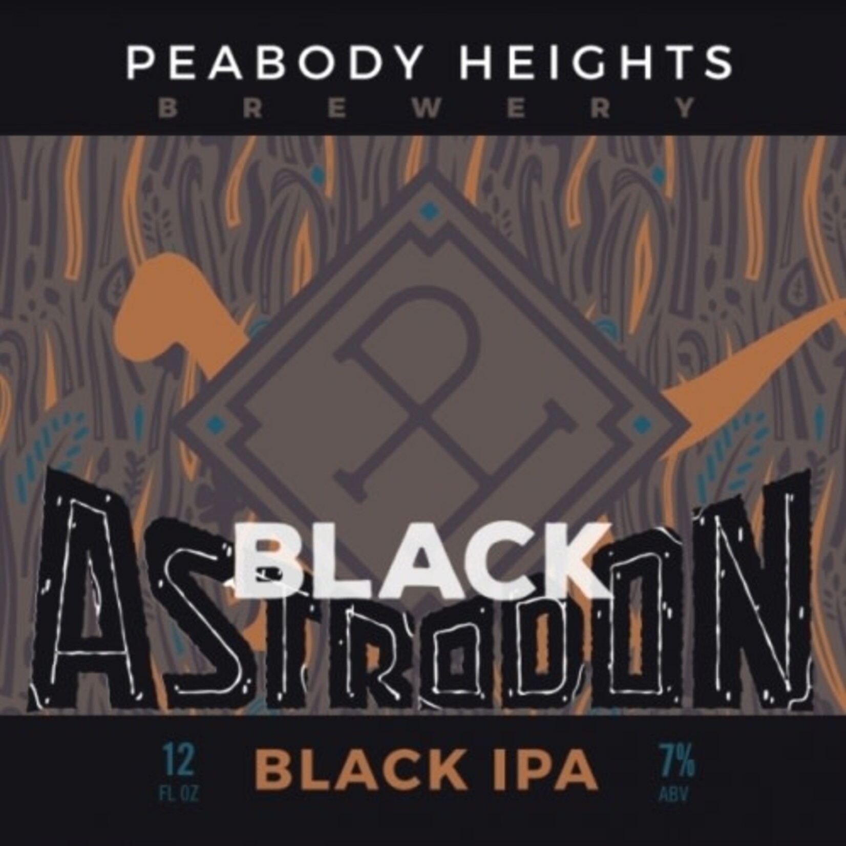 Peabody Heights Black Astrodon 6pk CN