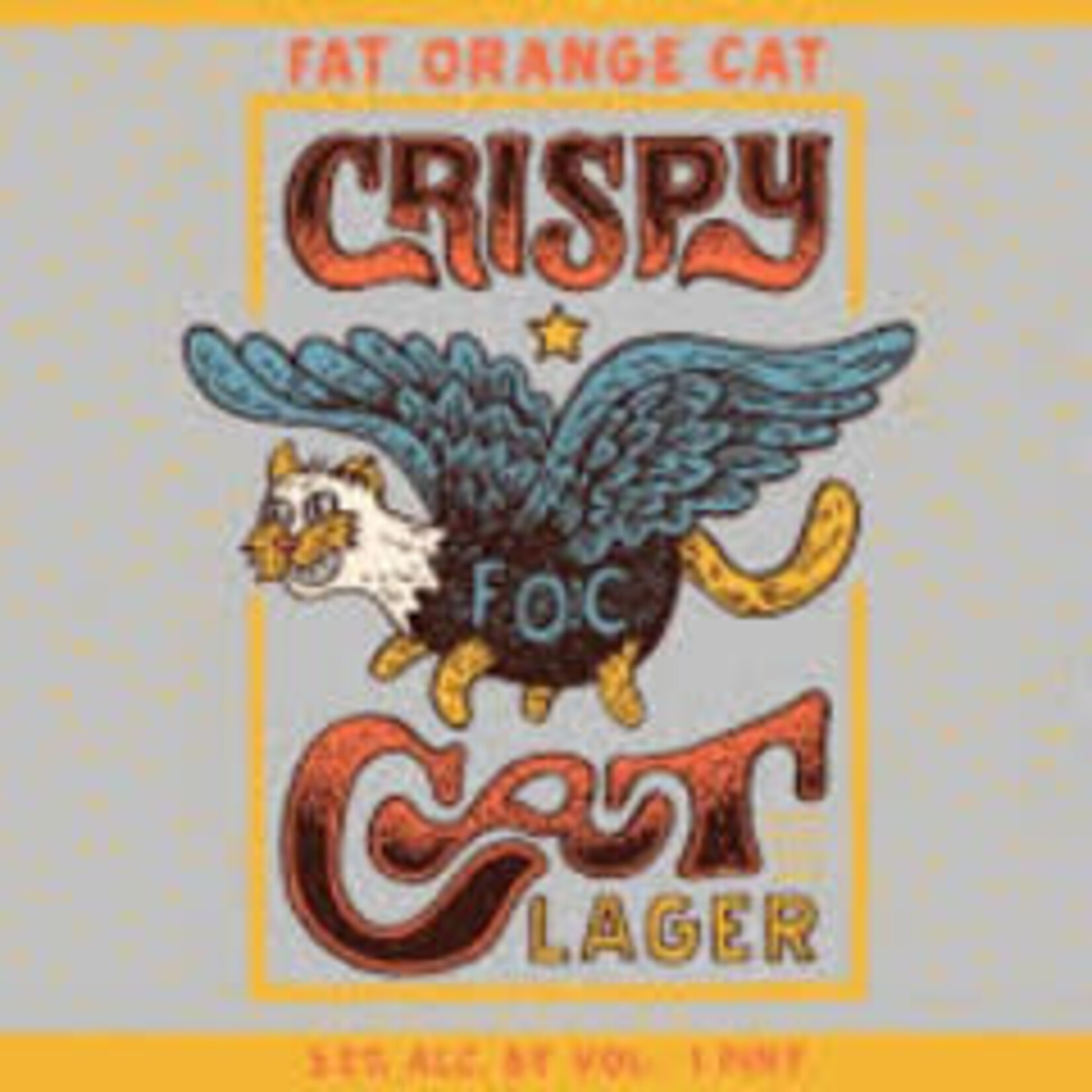 Fat Orange Cat Crispy Cat 4pk CN
