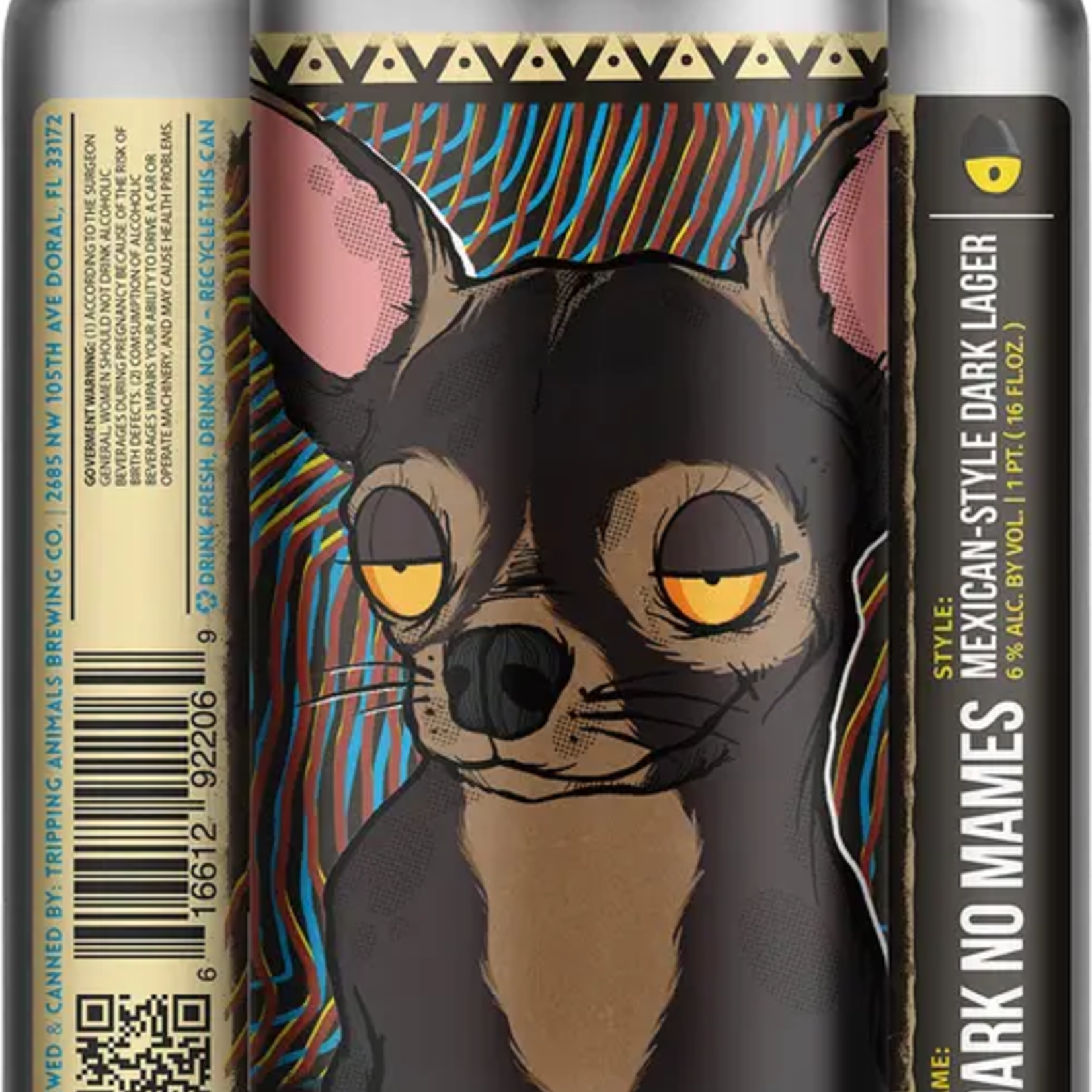 Tripping Animals Dark No Mames 4pk CN