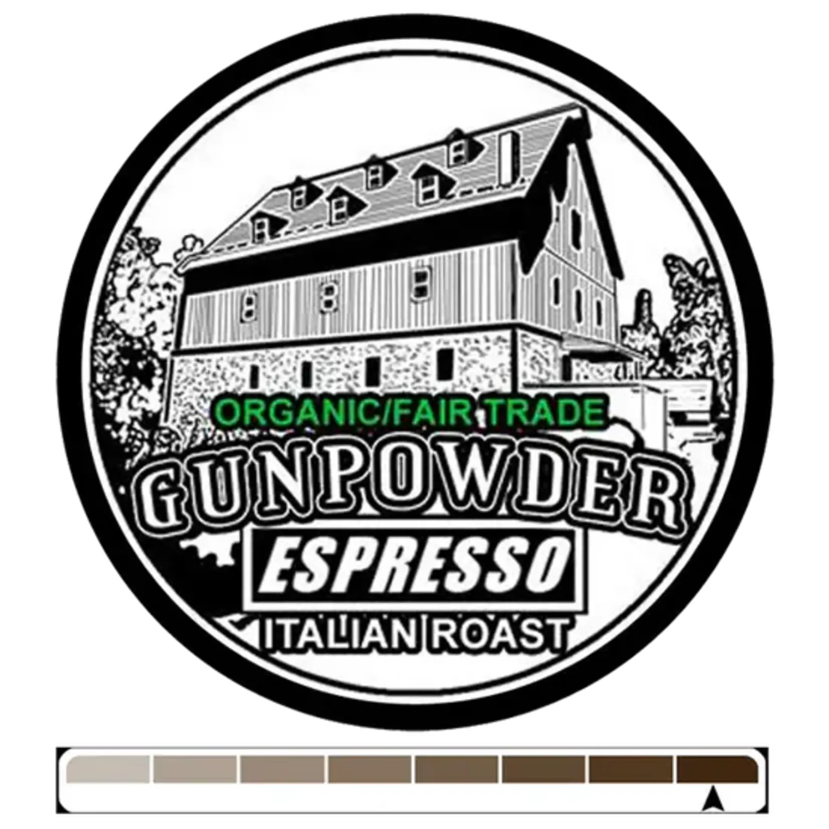 Zeke's Gunpowder Espresso Italian Roast 1lb Whole Bean
