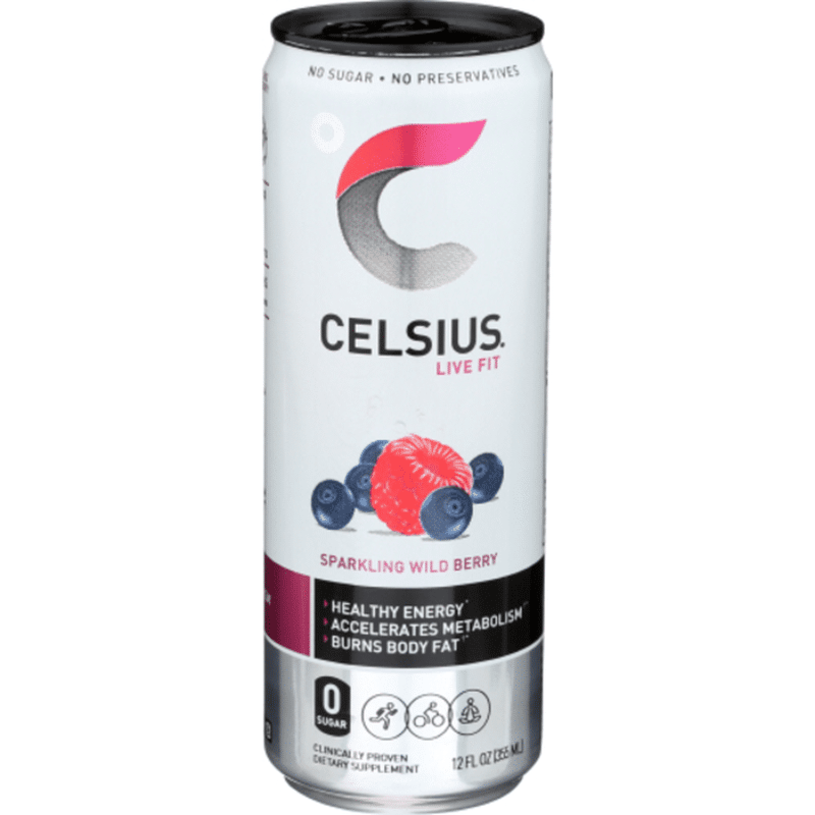Celsius Sparkling Wild Berry 12oz CN