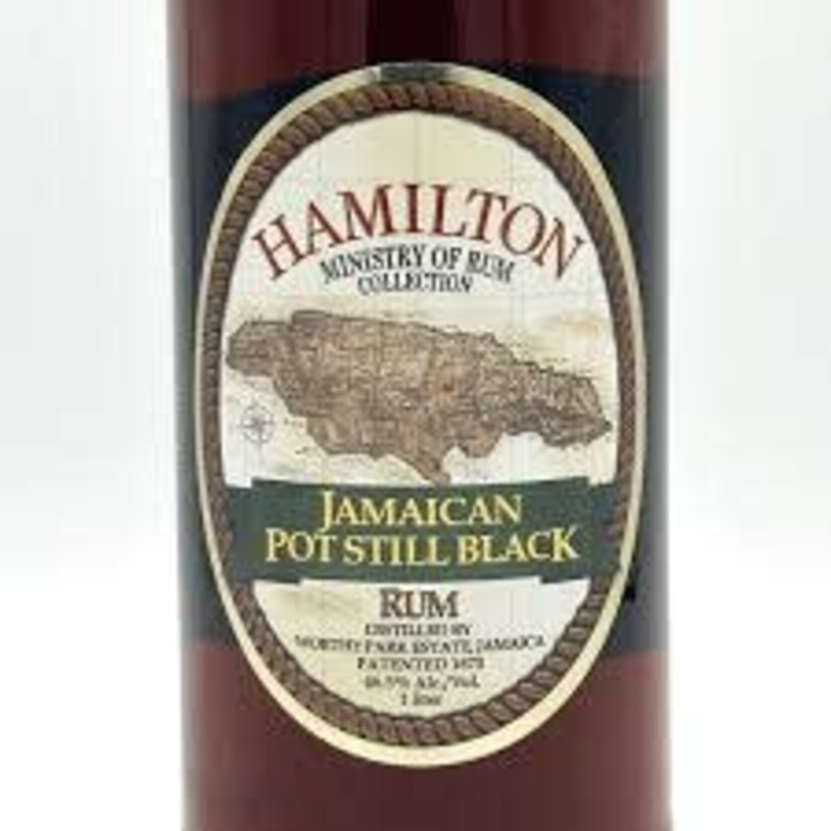 Hamilton Hamilton Jamaican Pot Still Black Rum 1L