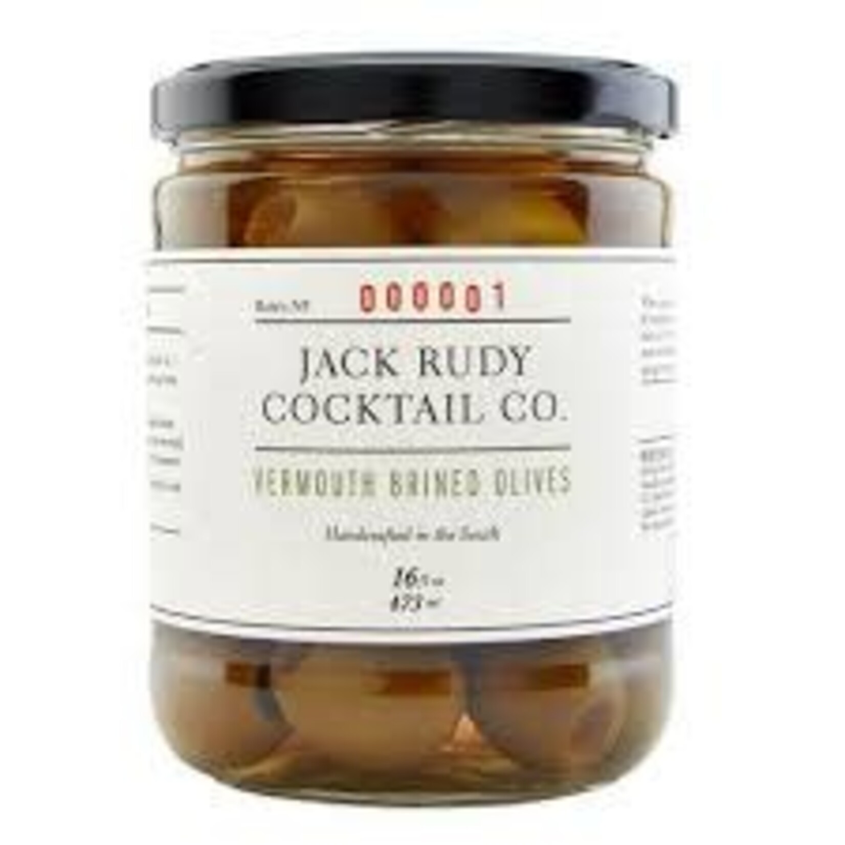Jack Rudy Jack Rudy Vermouth Brined Olives 16oz