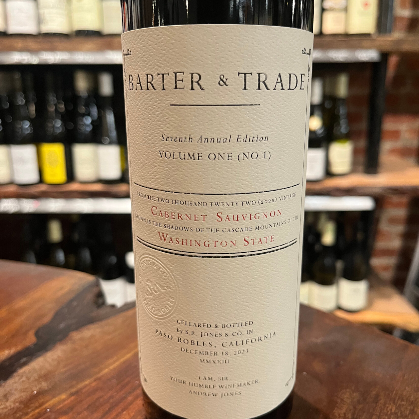 Barter & Trade Cabernet Sauvignon (2022) 750mL