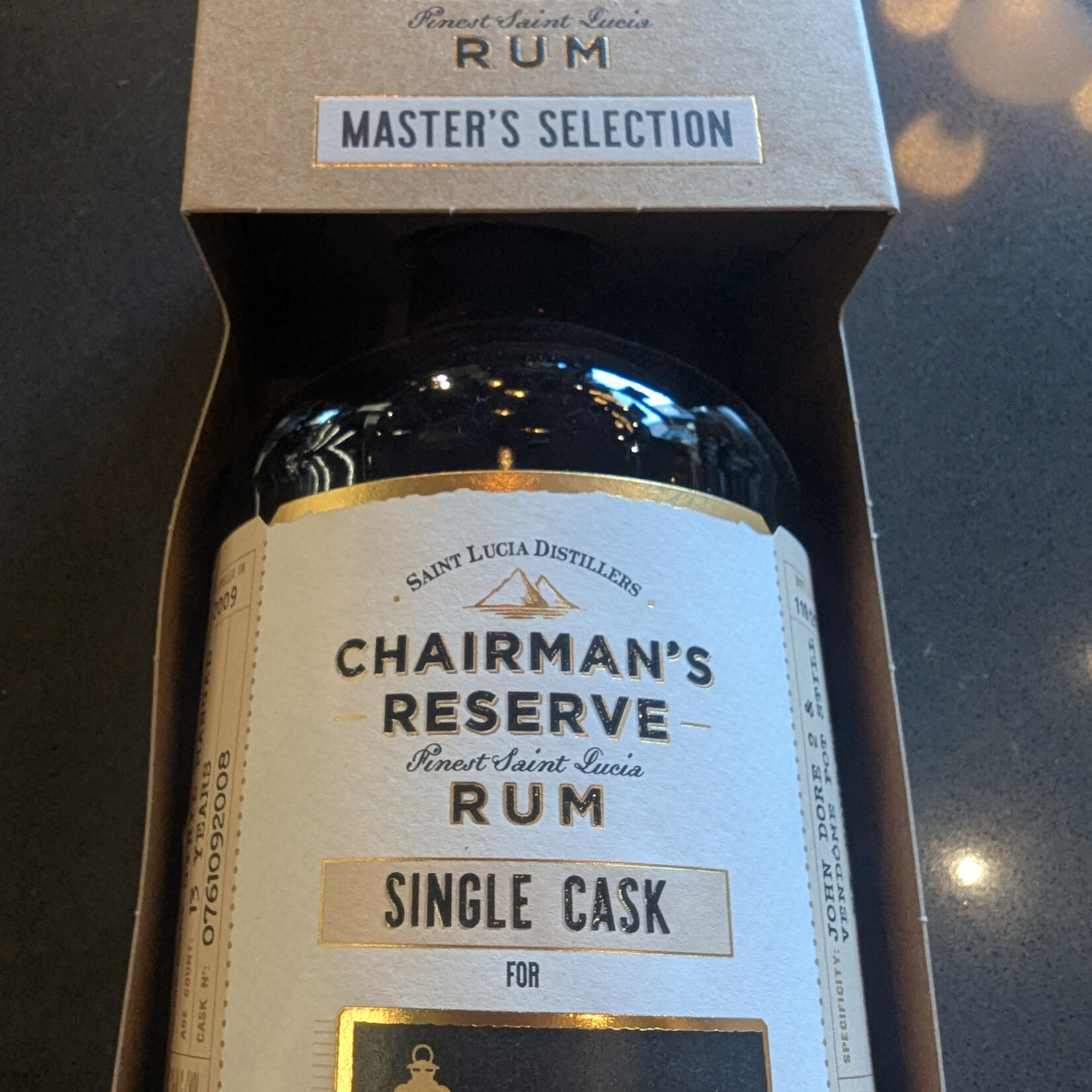 Chairman's Reserve John Dore 2 VD Lighthouse Pick 2009 700mL