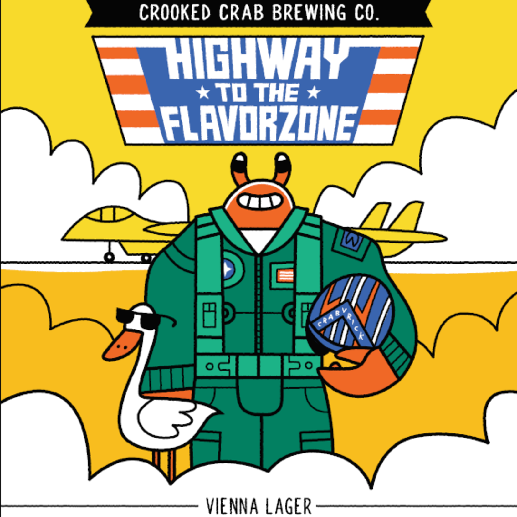 Crooked Crab Highway To The Flavorzone 4pk CN