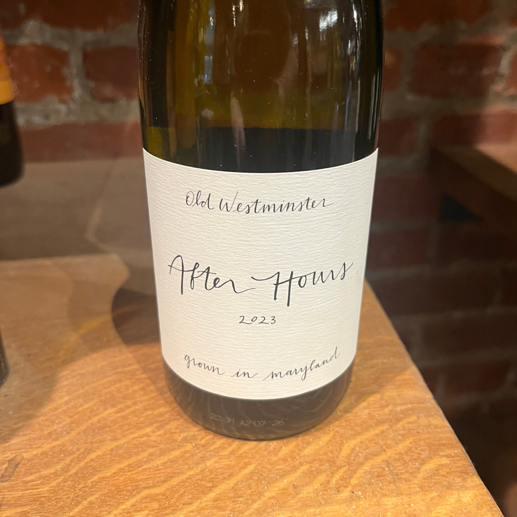 Old Westminster After Hours (2023) 750ml