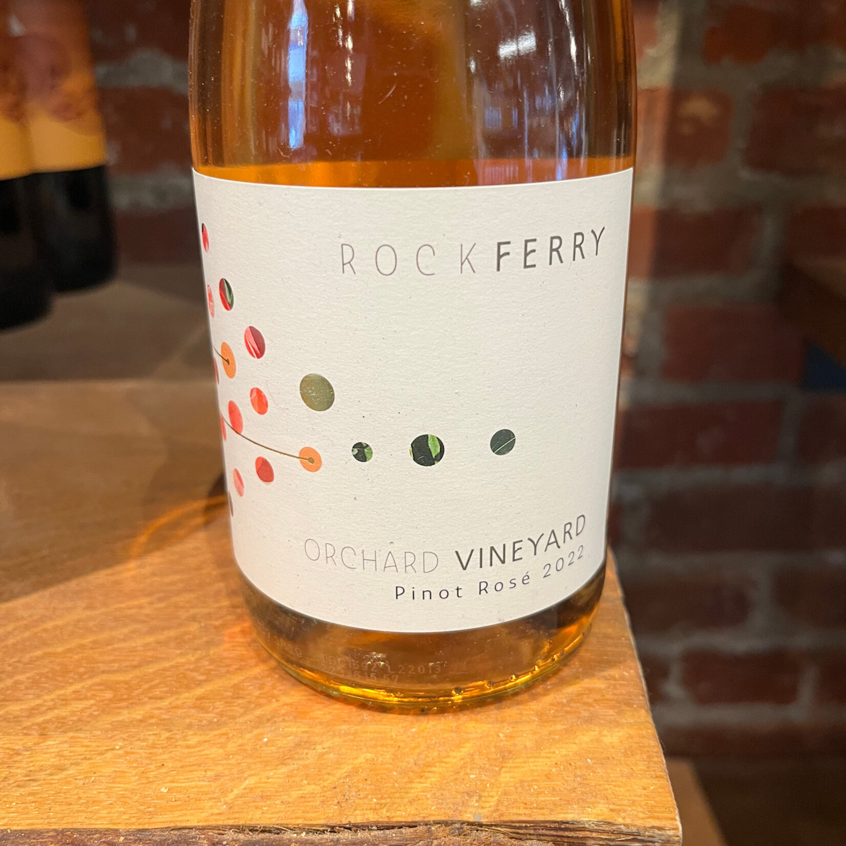 Rock Ferry Orchard Vineyard Pinot Rosé (2022) 750mL