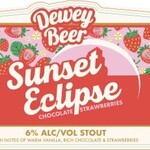 Dewey Sunset Eclipse Chocolate Strawberries 6pk CN