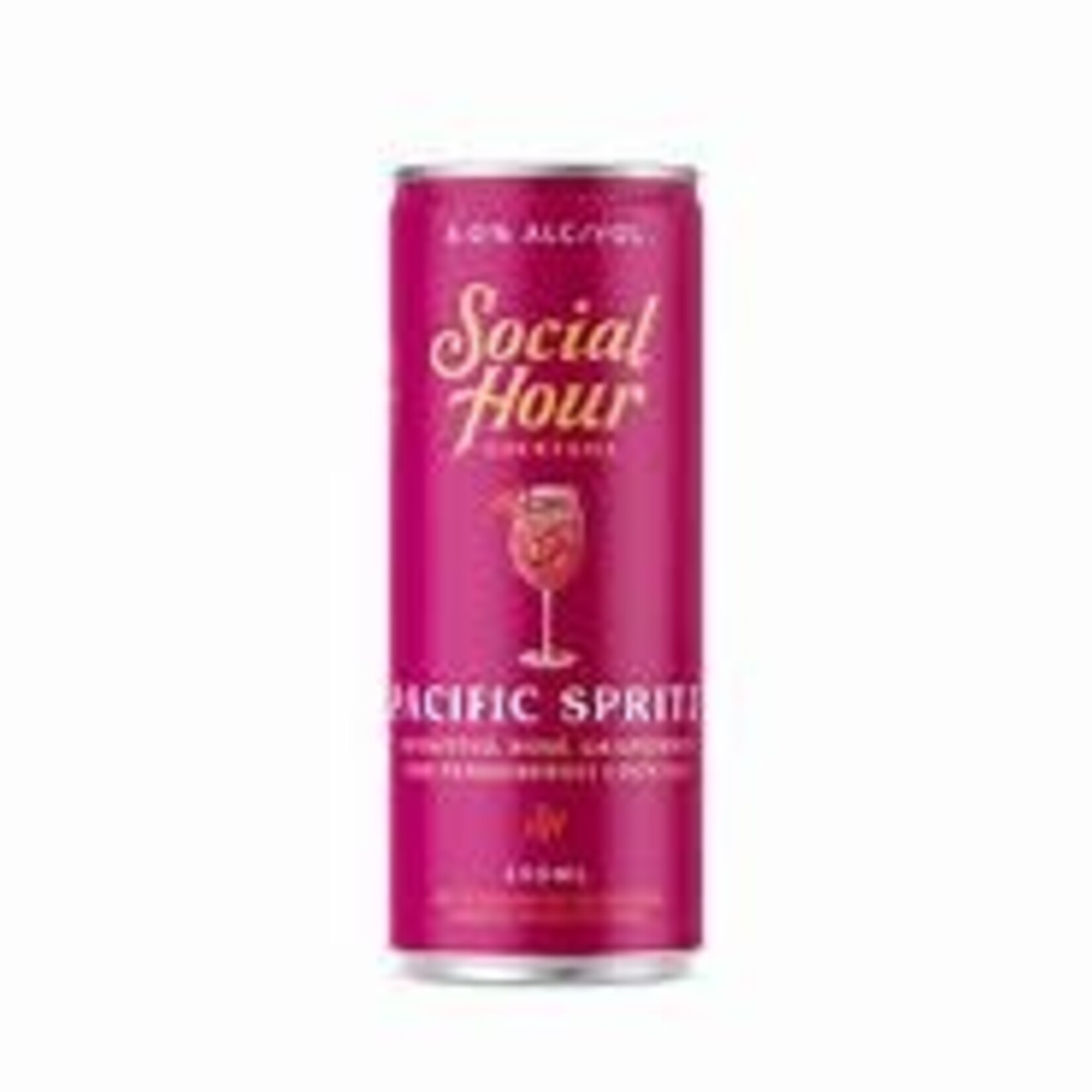 Social Hour Passionfruit Pacific Spritz 4pk