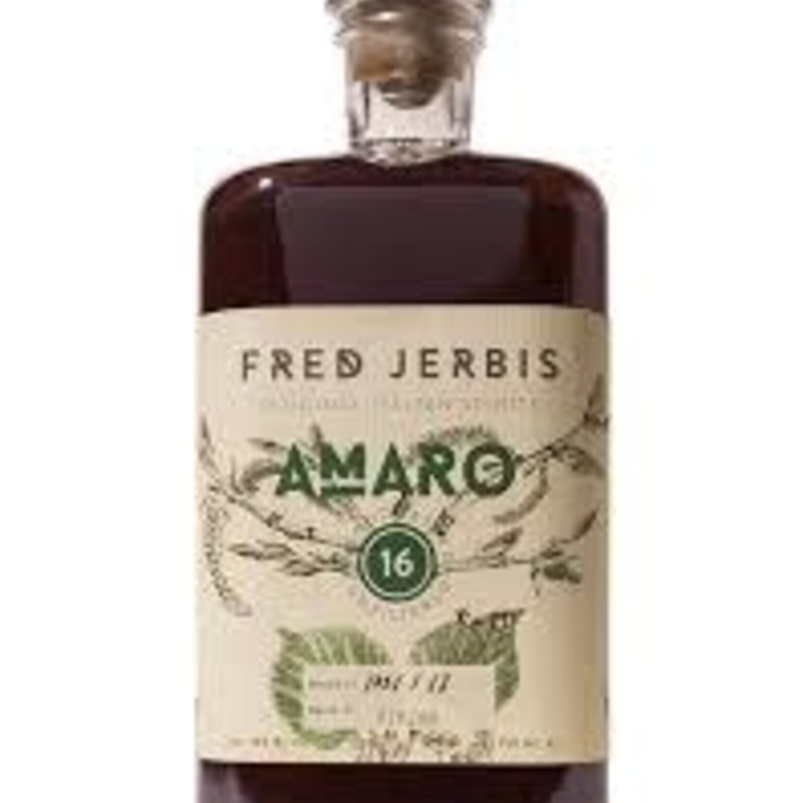 Fred Jerbis Amaro 16 Liqueur 750ml