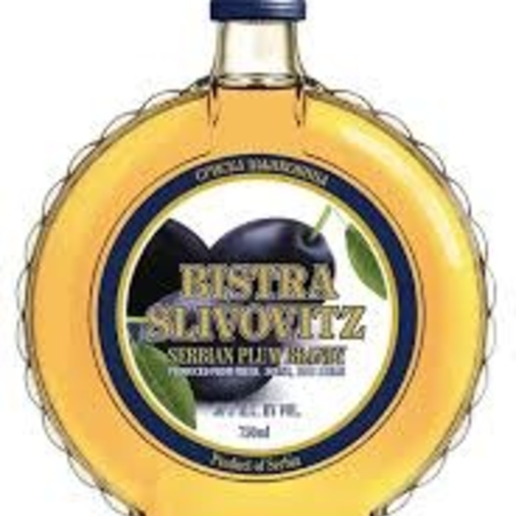 Bistra Slivovitz Serbian Plum Brandy 750ml