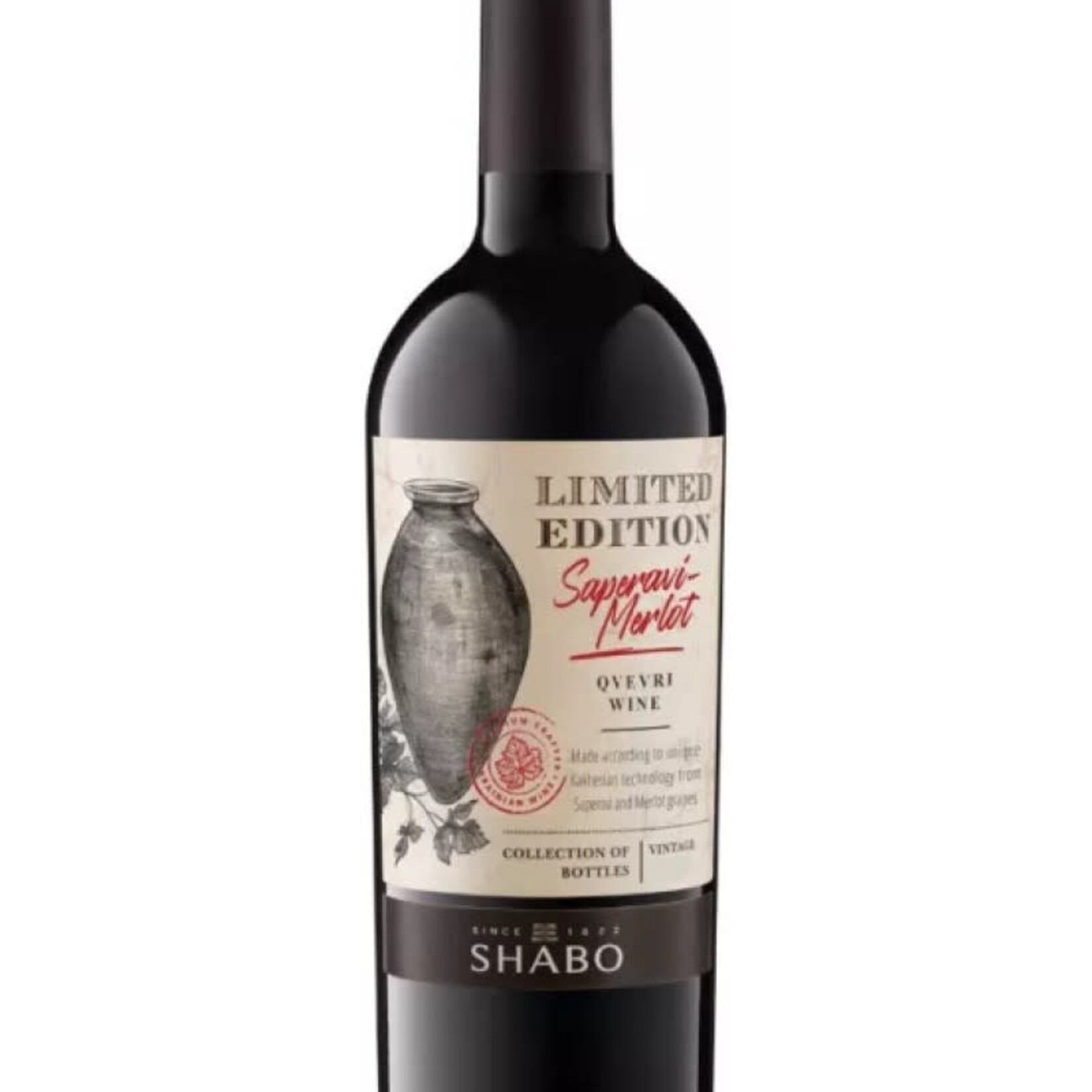 Shabo Winery, Saperavi-Merlot Limited Edition Qvevri (2022) 750mL