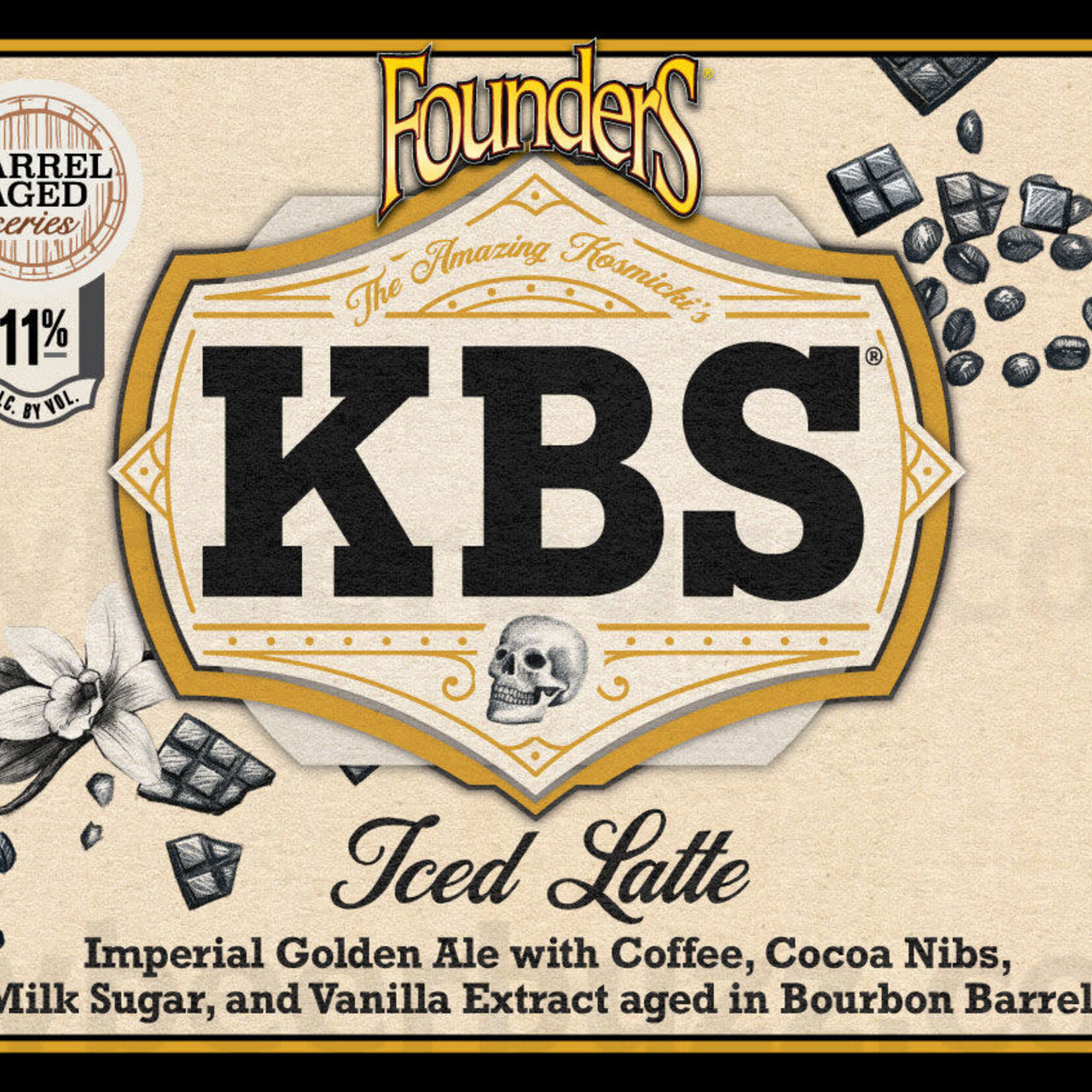 Founders KBS Iced Latte 4pk
