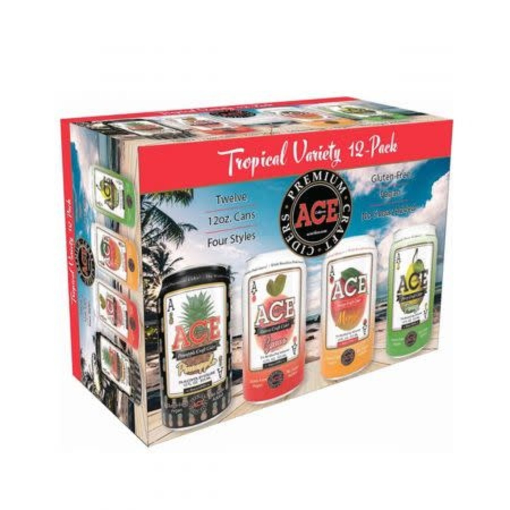 Ace Cider Tropical Variety 12pk CN