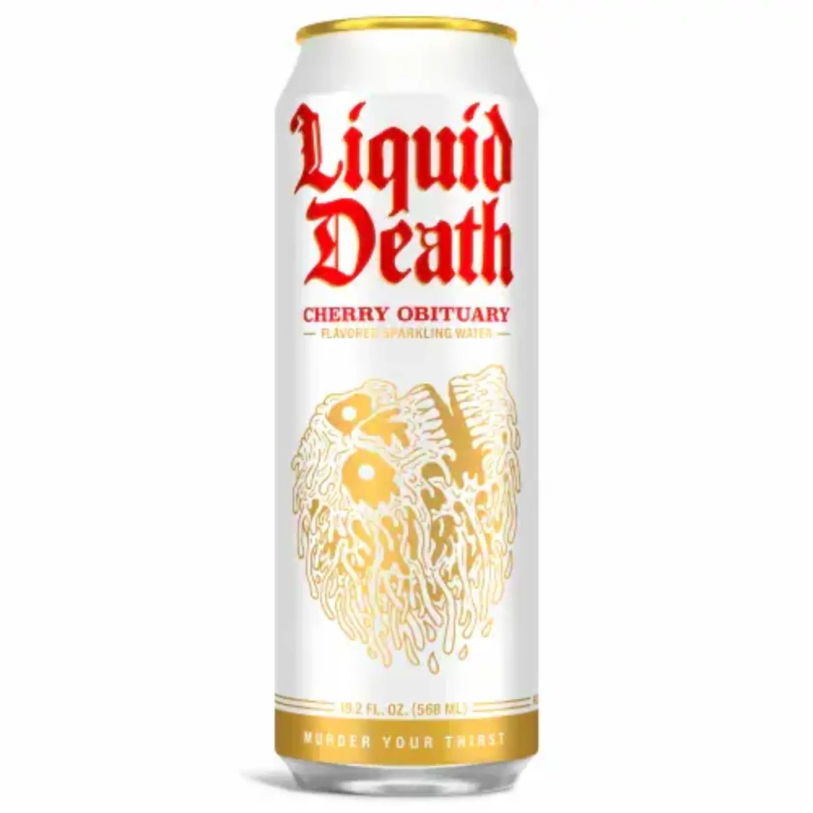 Liquid Death Cherry Obituary 19.2oz CN