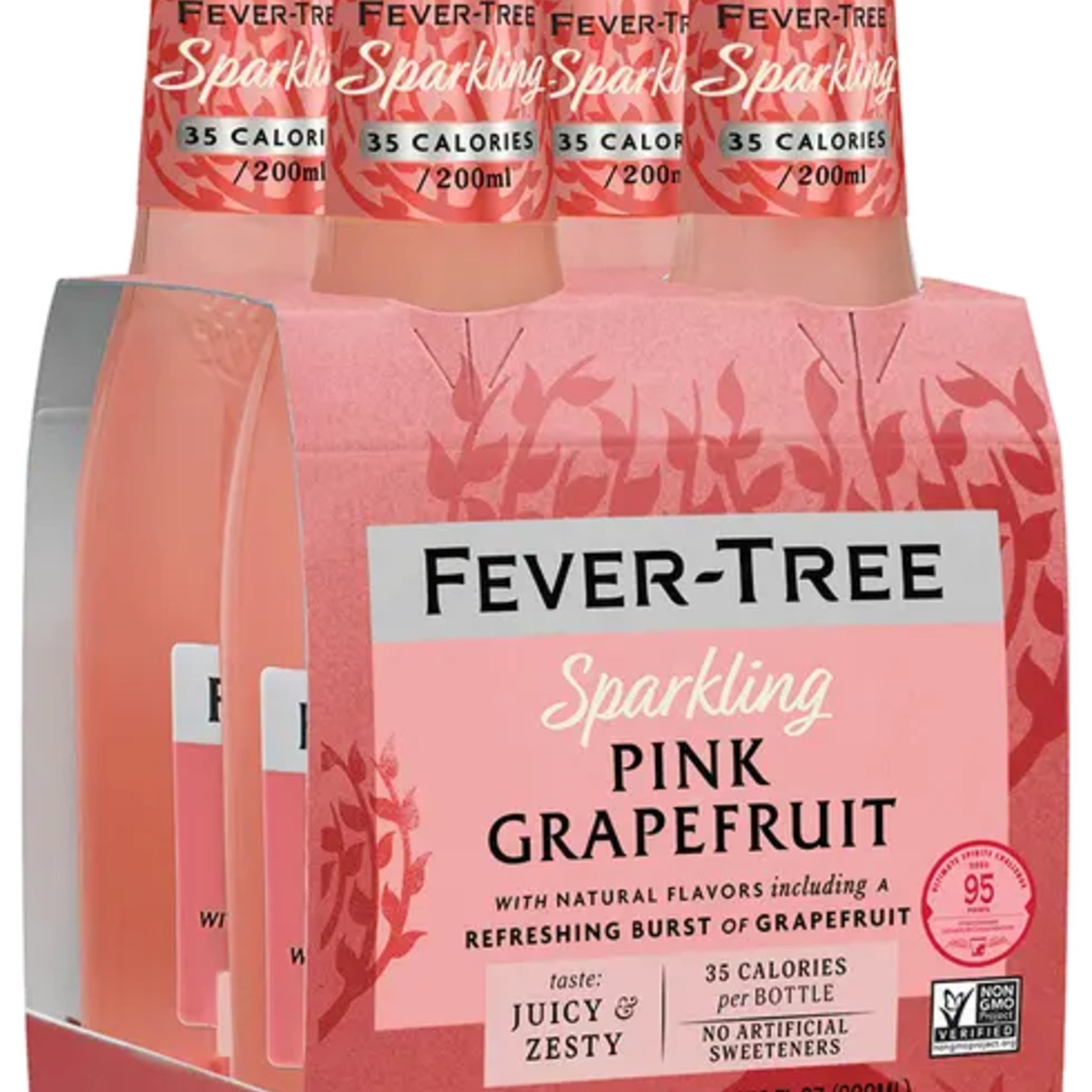 Fever Tree Sparkling Pink Grapefruit 4pk