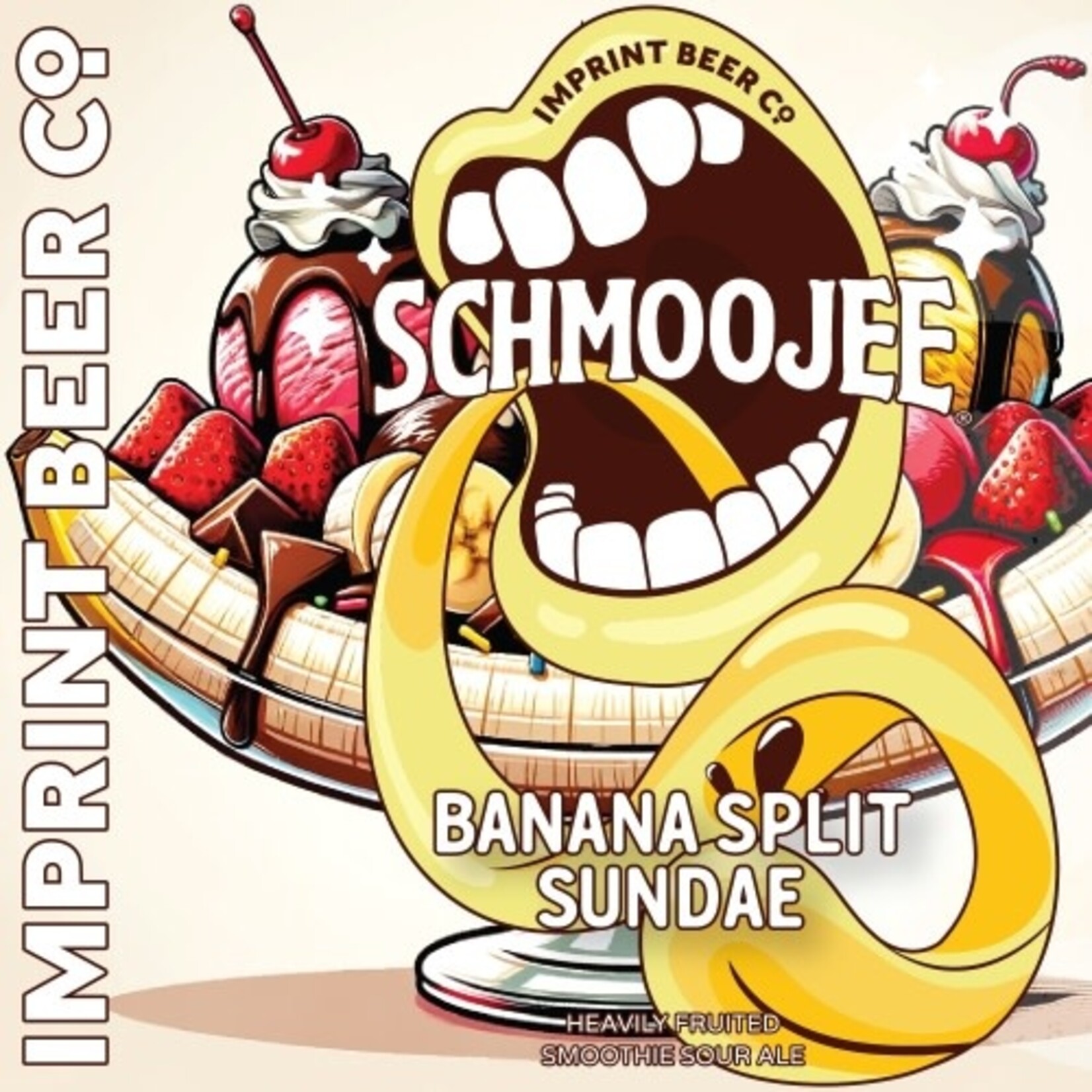 Imprint Schmoojee Banana Split Sundae 4pk CN