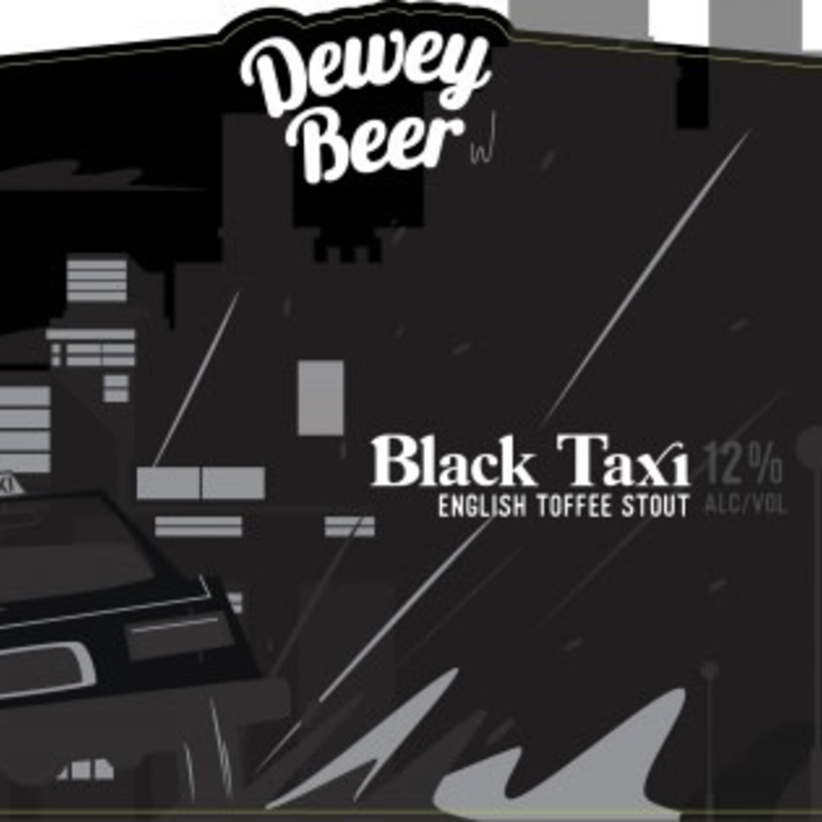 Dewey Black Taxi 16oz CN