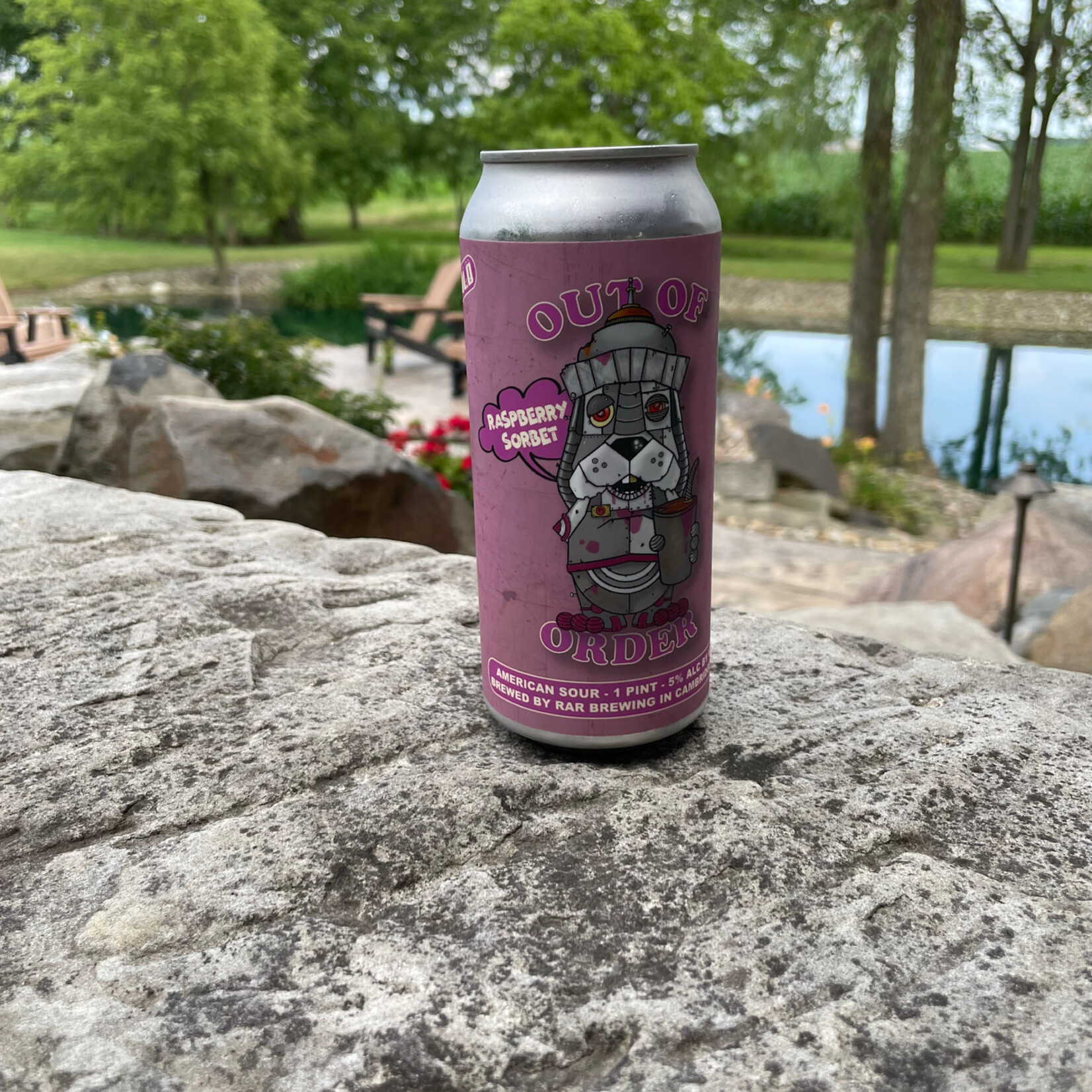 RAR Out Of Order Raspberry Sorbet 16oz CN