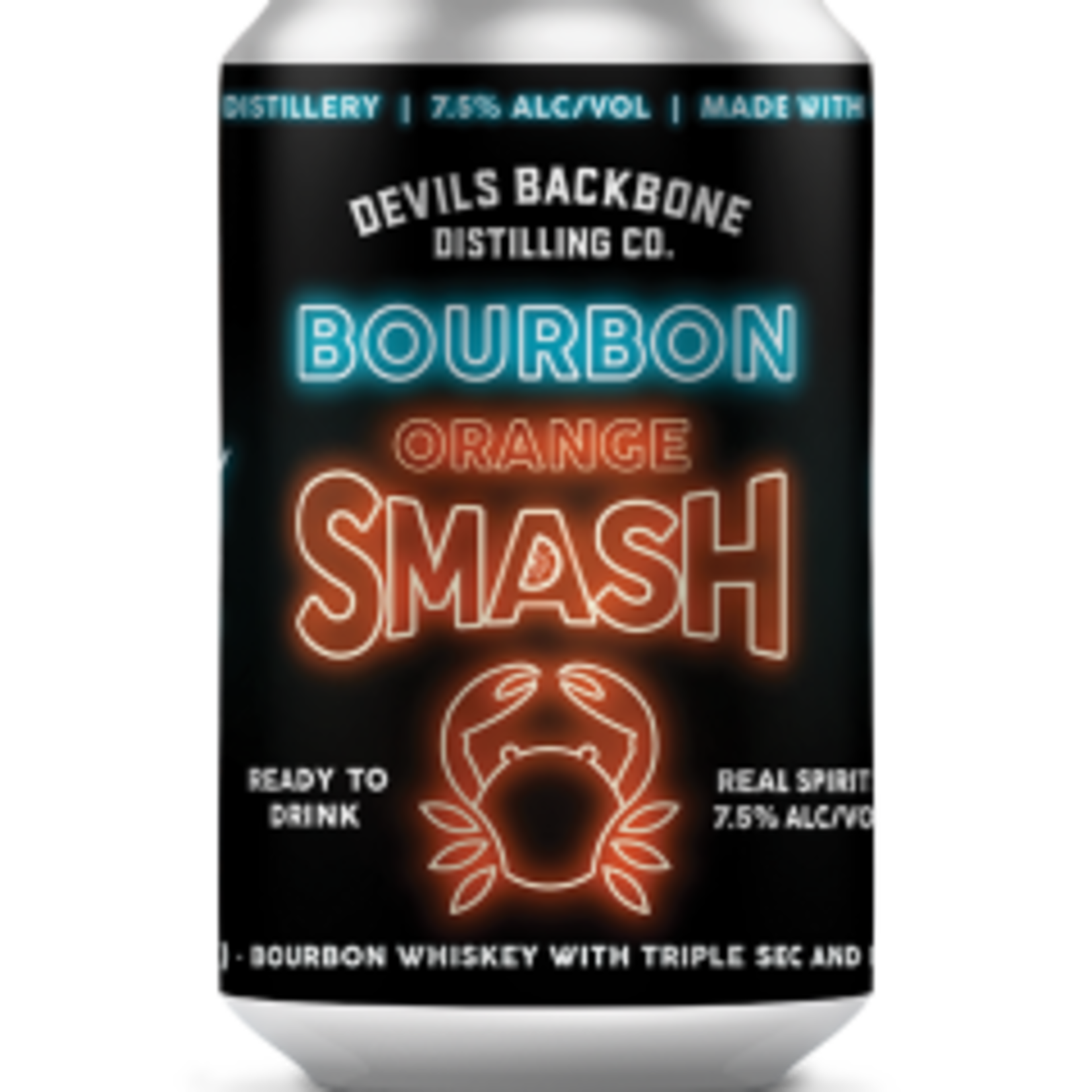 Devil's Backbone Bourbon Orange Smash 12oz CN