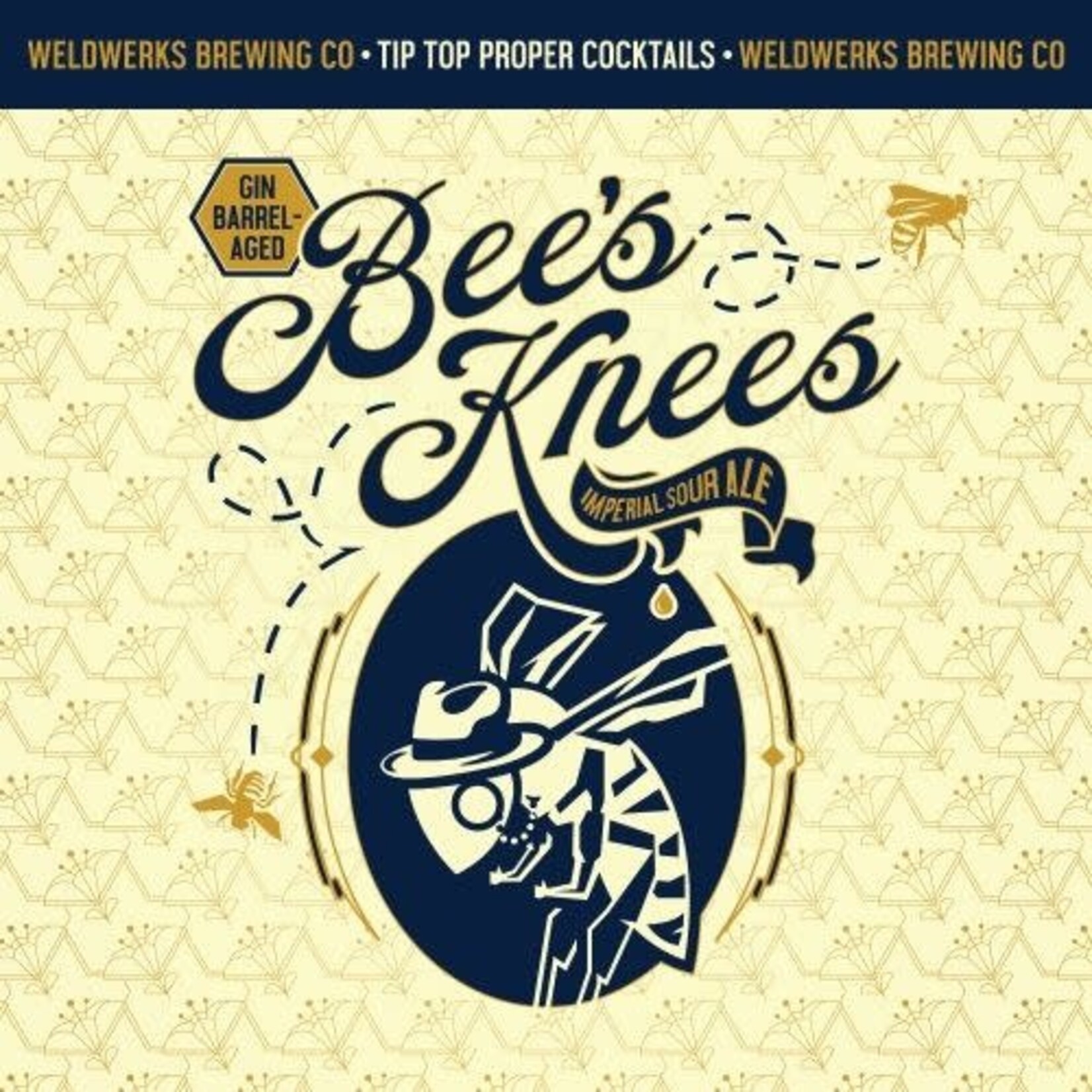 Weldwerks Gin BA Bee's Knees 4pk CN