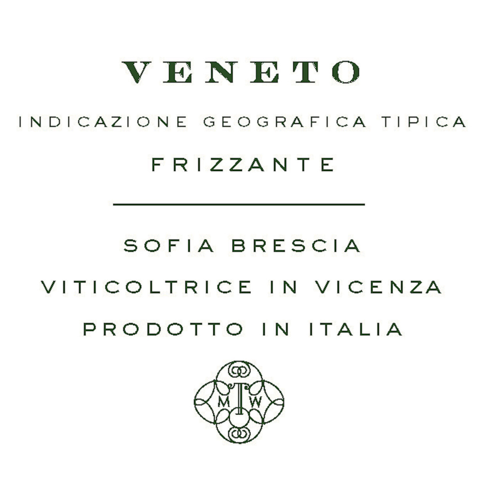 Mary Taylor, MT2 Veneto Frizzante Sofia Brescia Bianco (2024) 750mL