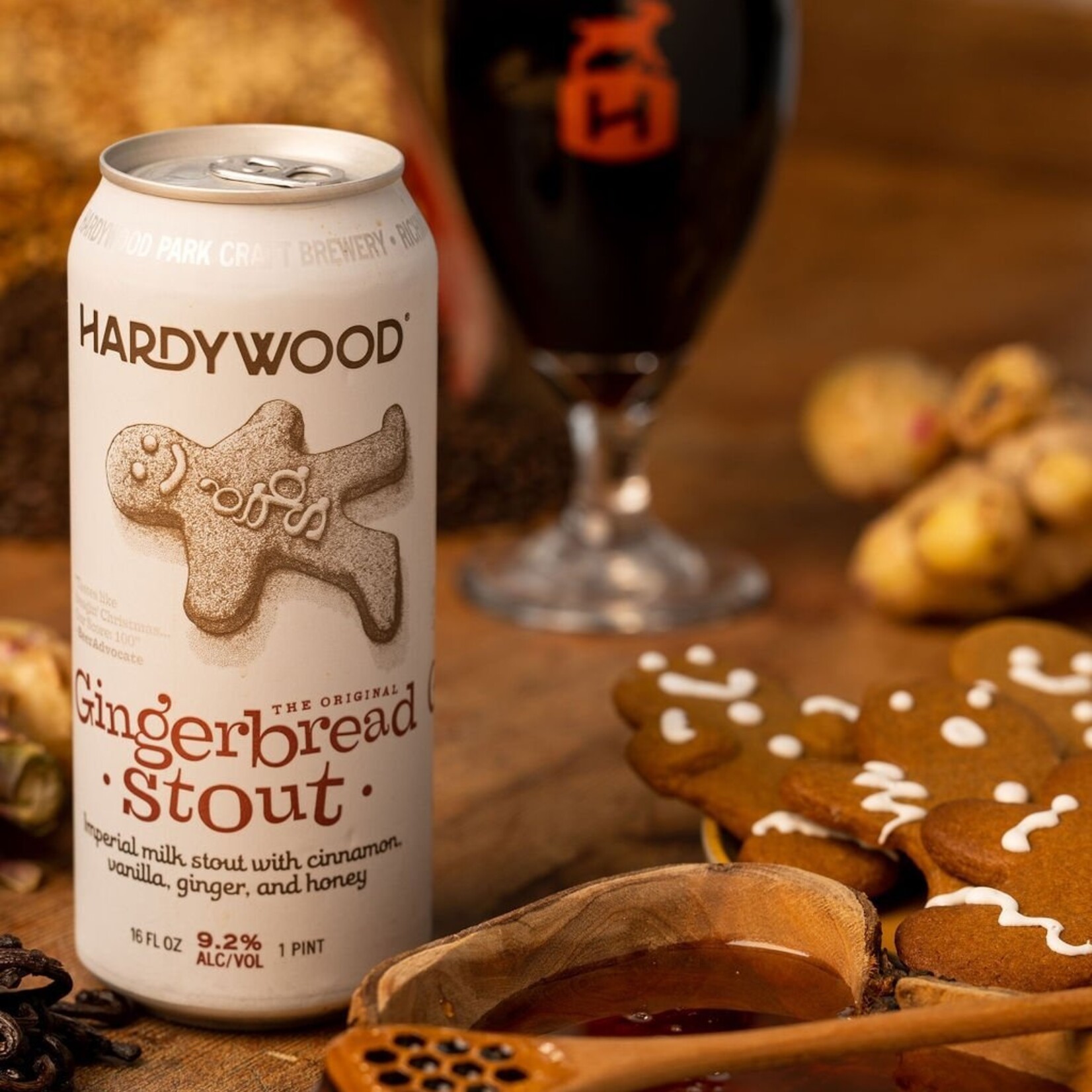 Hardywood Gingerbread Stout 16oz  CN