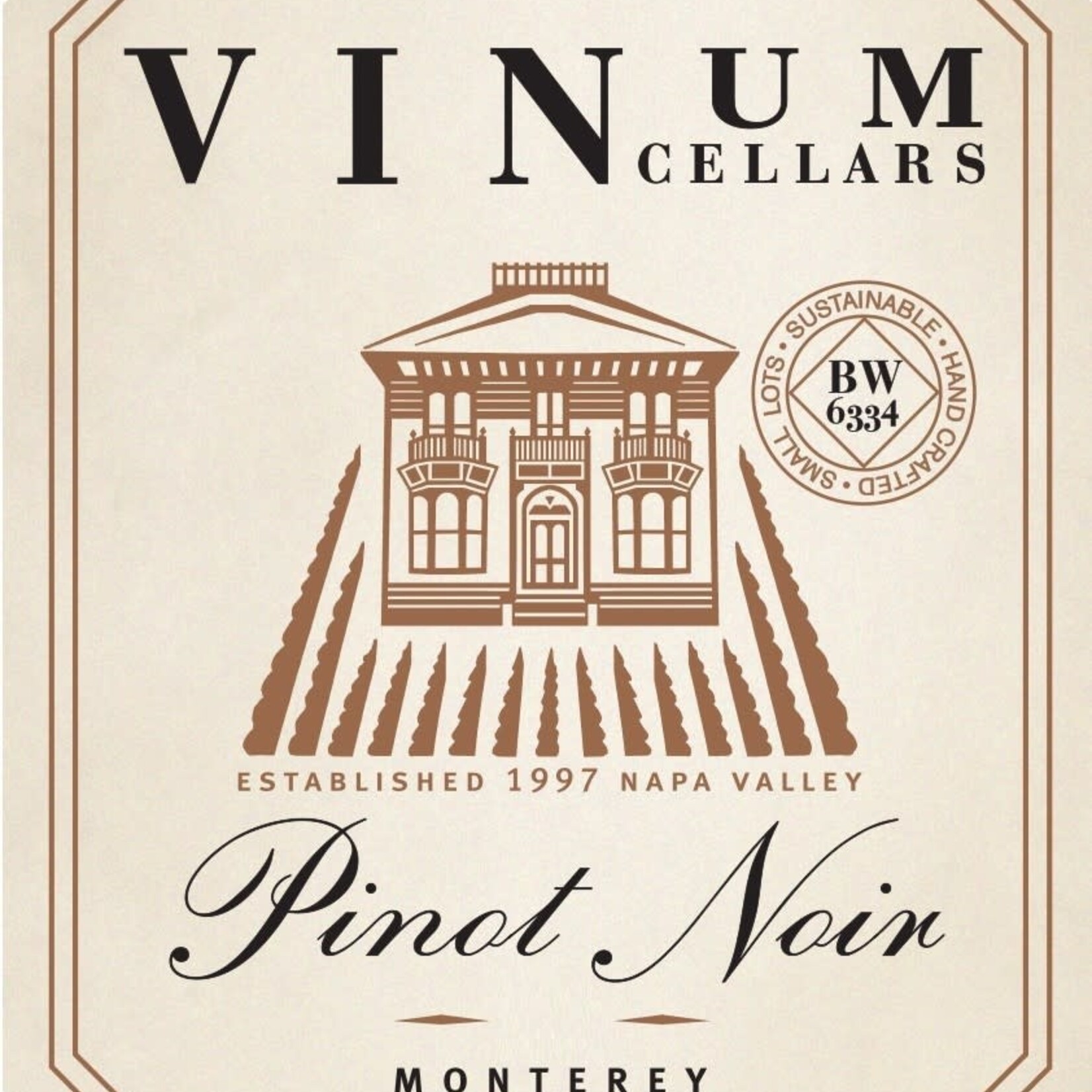 Vinum Cellars, Pinot Noir Monterey (2022) 750ml