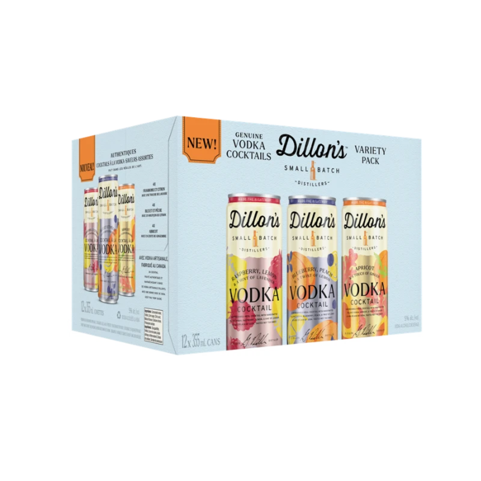 Dillon's Vodka Cocktail Variety 8pk CN