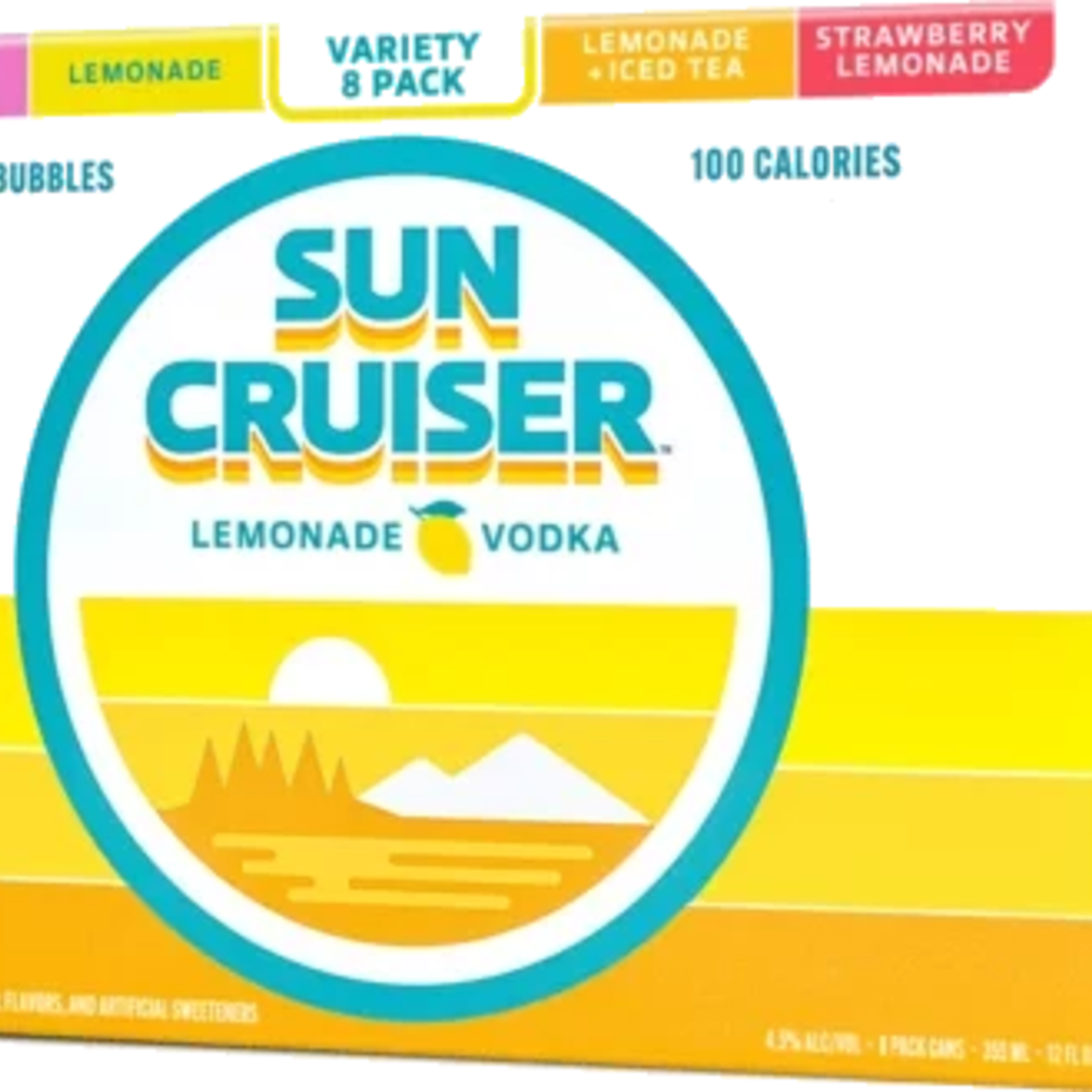Sun Cruiser Lemonade Variety 8pk CN