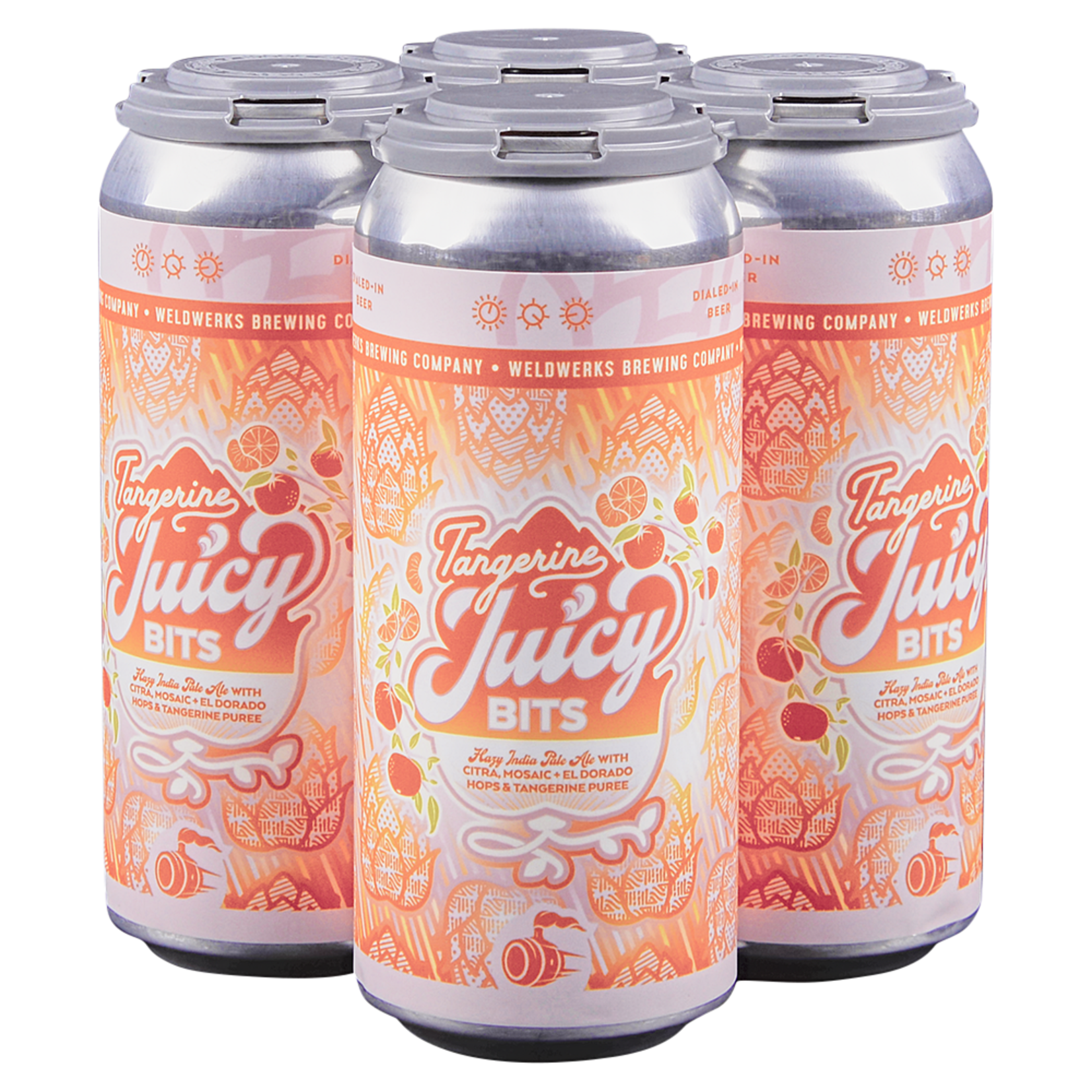 Weldwerks Tangerine Juicy Bits 4pk CN
