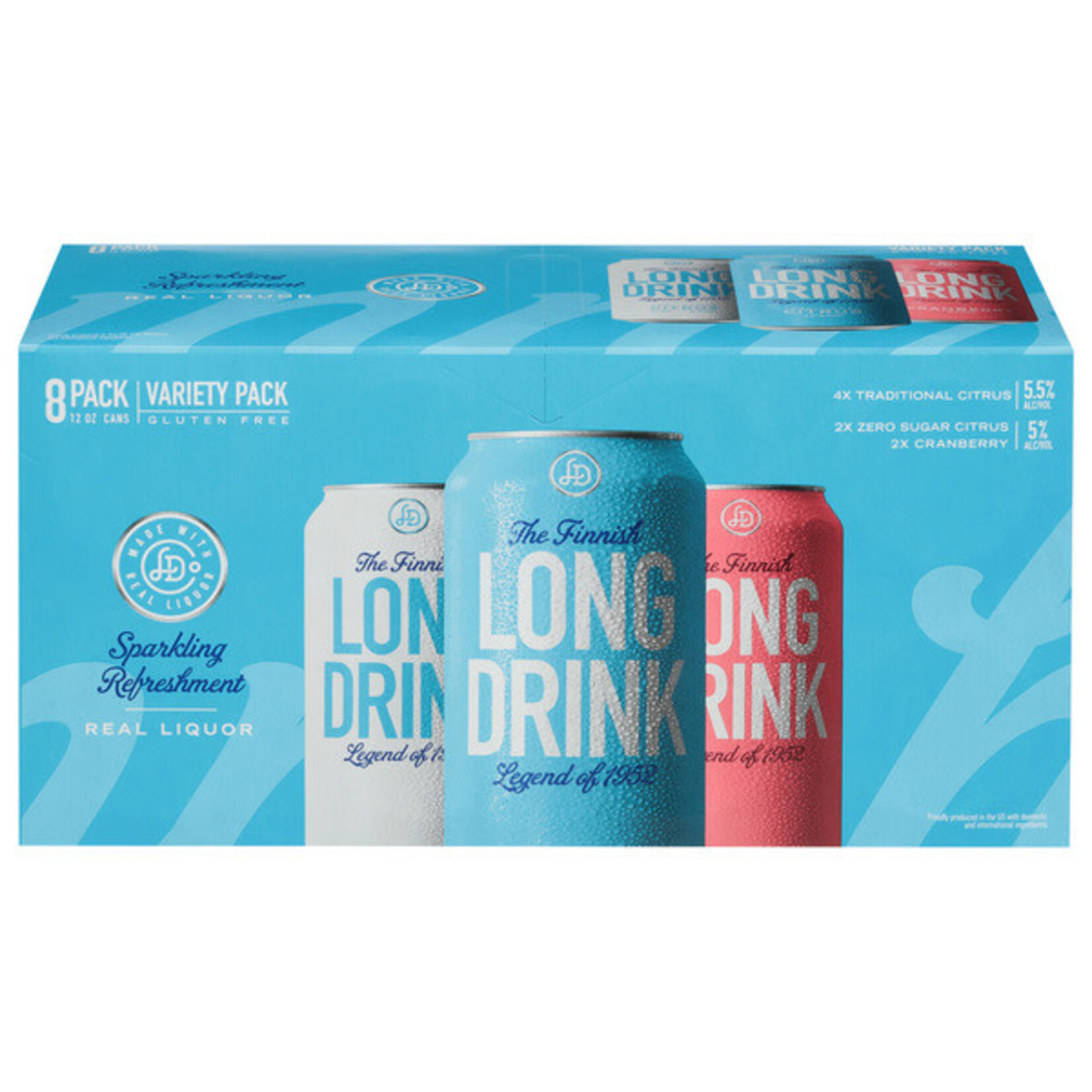 Long Drink Variety 8pk CN