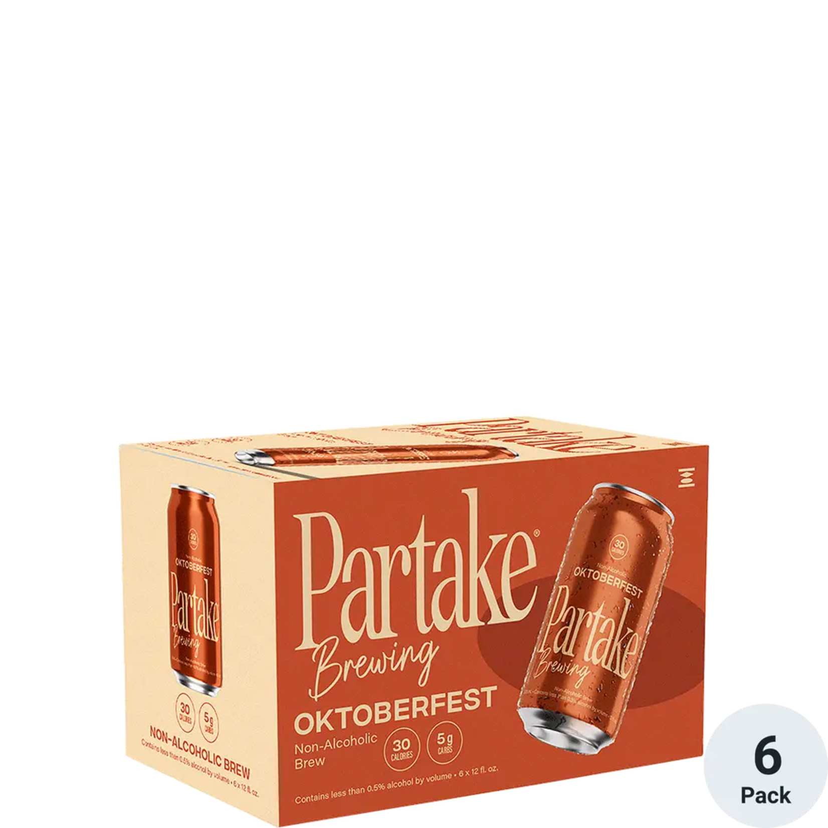 Partake Non Alcoholic Oktoberfest 6pk CN
