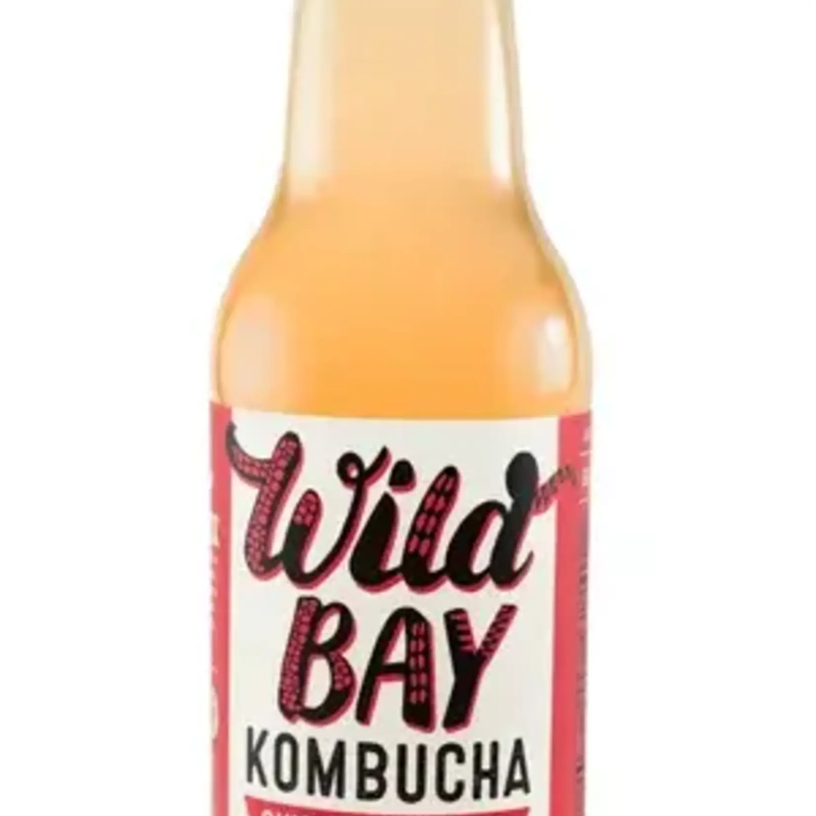 Wild Bay Ginger Grapefruit Kombucha 12oz