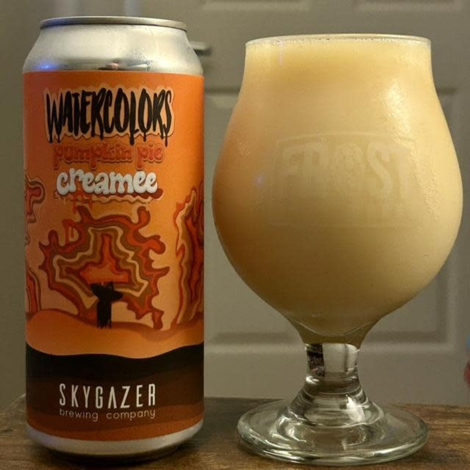 Skygazer Watercolors Pumpkin Pie Creamee 4pk CN