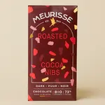 Meurisse Roasted Cocoa Nibs Dark Chocolate Bar 3.52oz