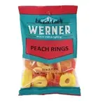 Werner Peach Rings 7oz