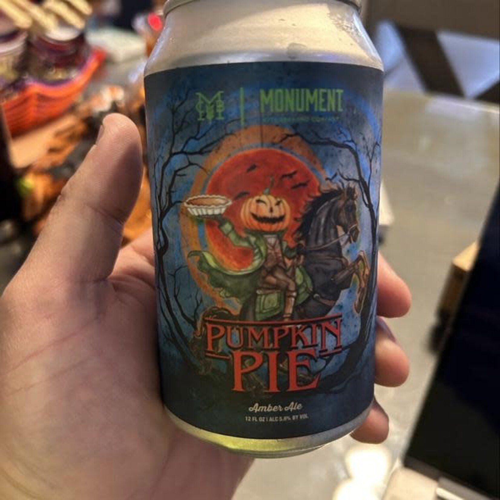 Monument City Pumpkin Pie 12oz CN