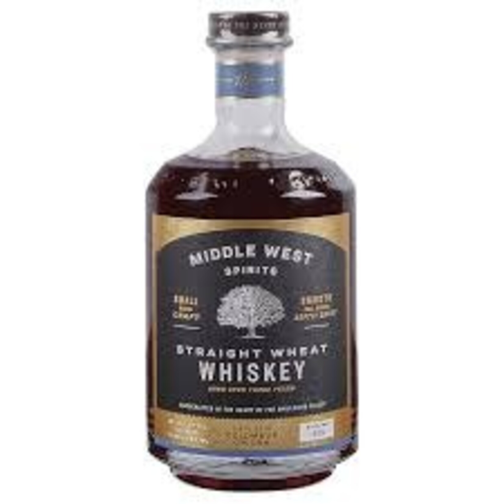 Middle West Straight Wheat Whiskey 750ml