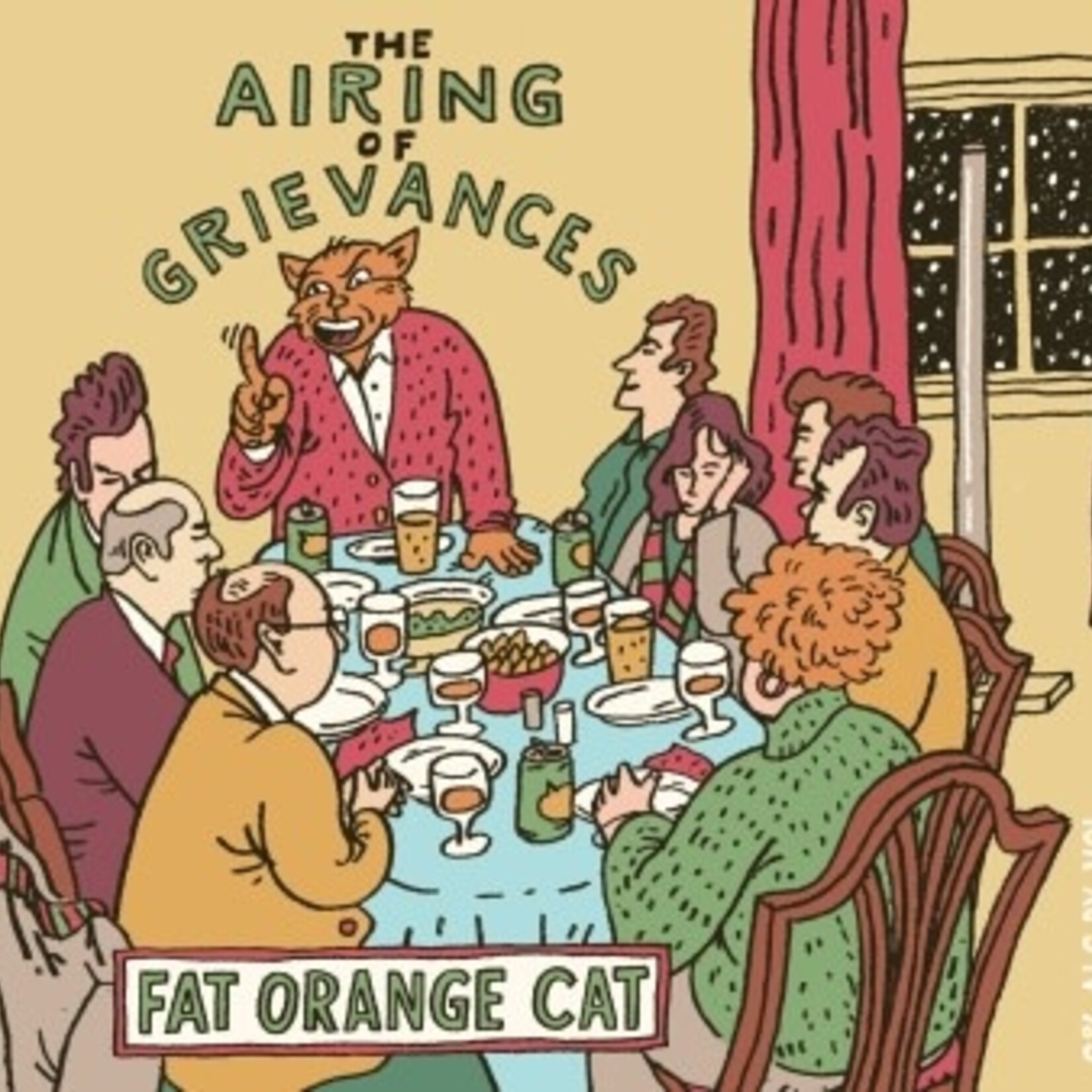 Fat Orange Cat Airing of Grievances 4pk CN