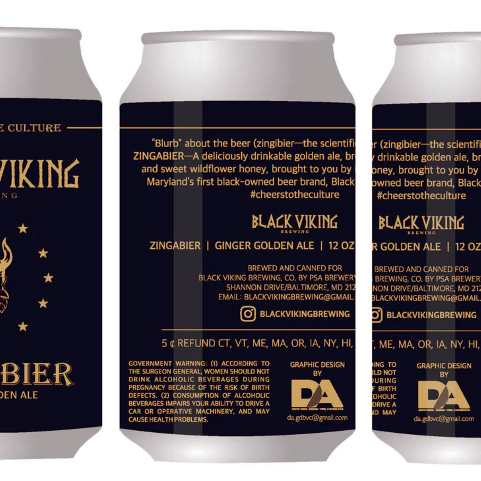 Black Viking Zingabier 6pk CN