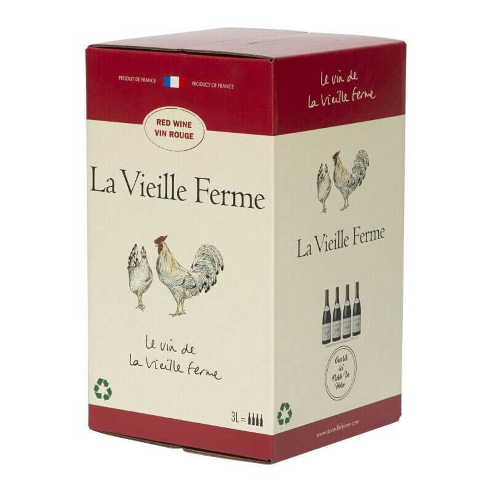 La Vieille Ferme, Red 3L Box