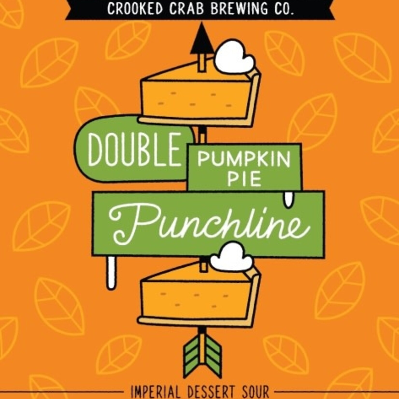 Crooked Crab Double Pumpkin Pie Punchline 4pk CN