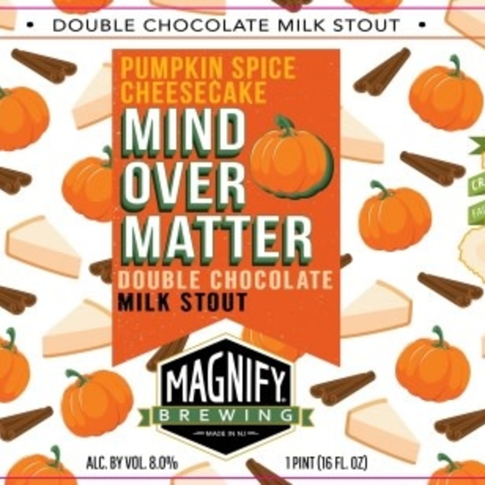 Magnify Mind Over Matter Pumpkin Spice 16oz CN