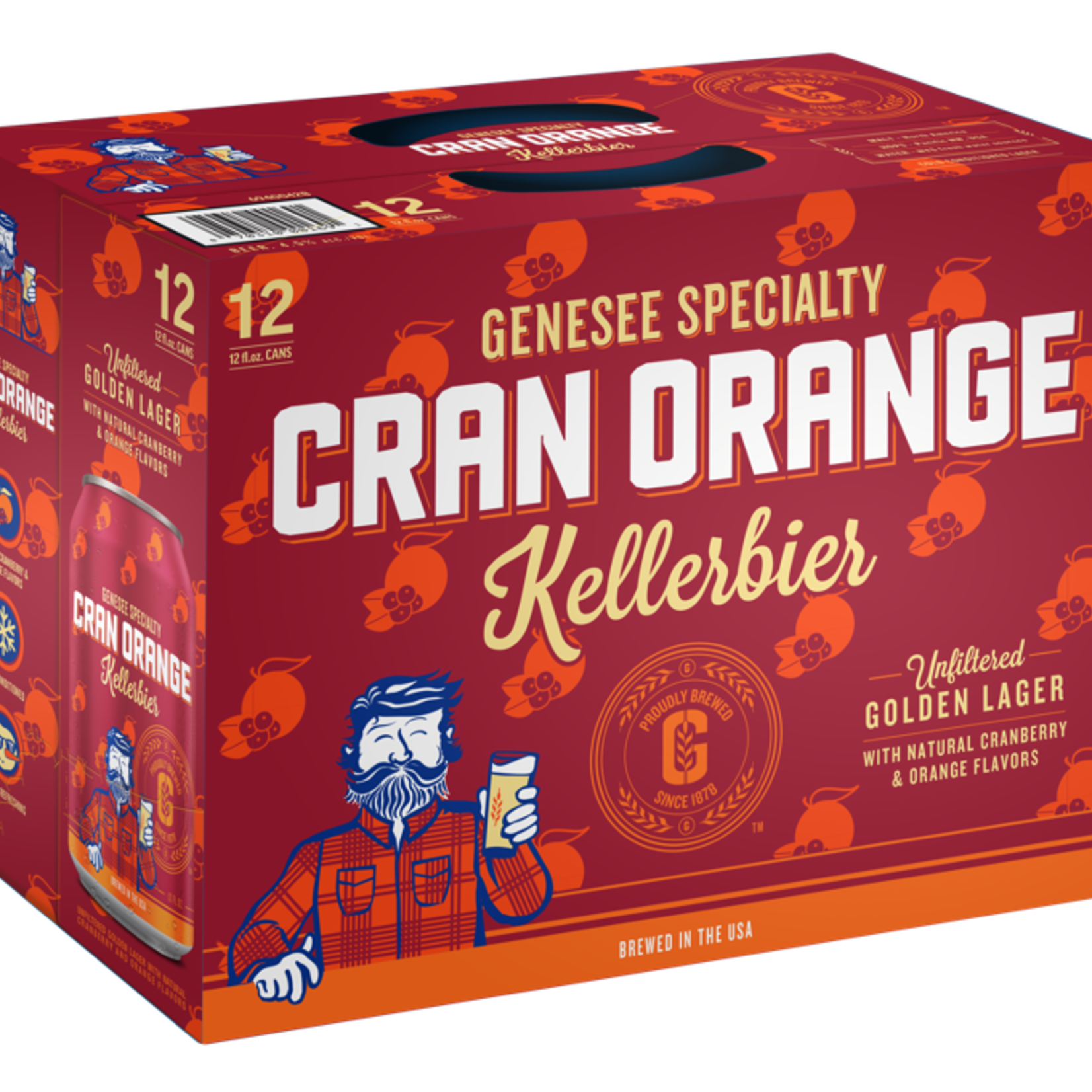 Genesee Cran Orange Kellerbier 12pk CN