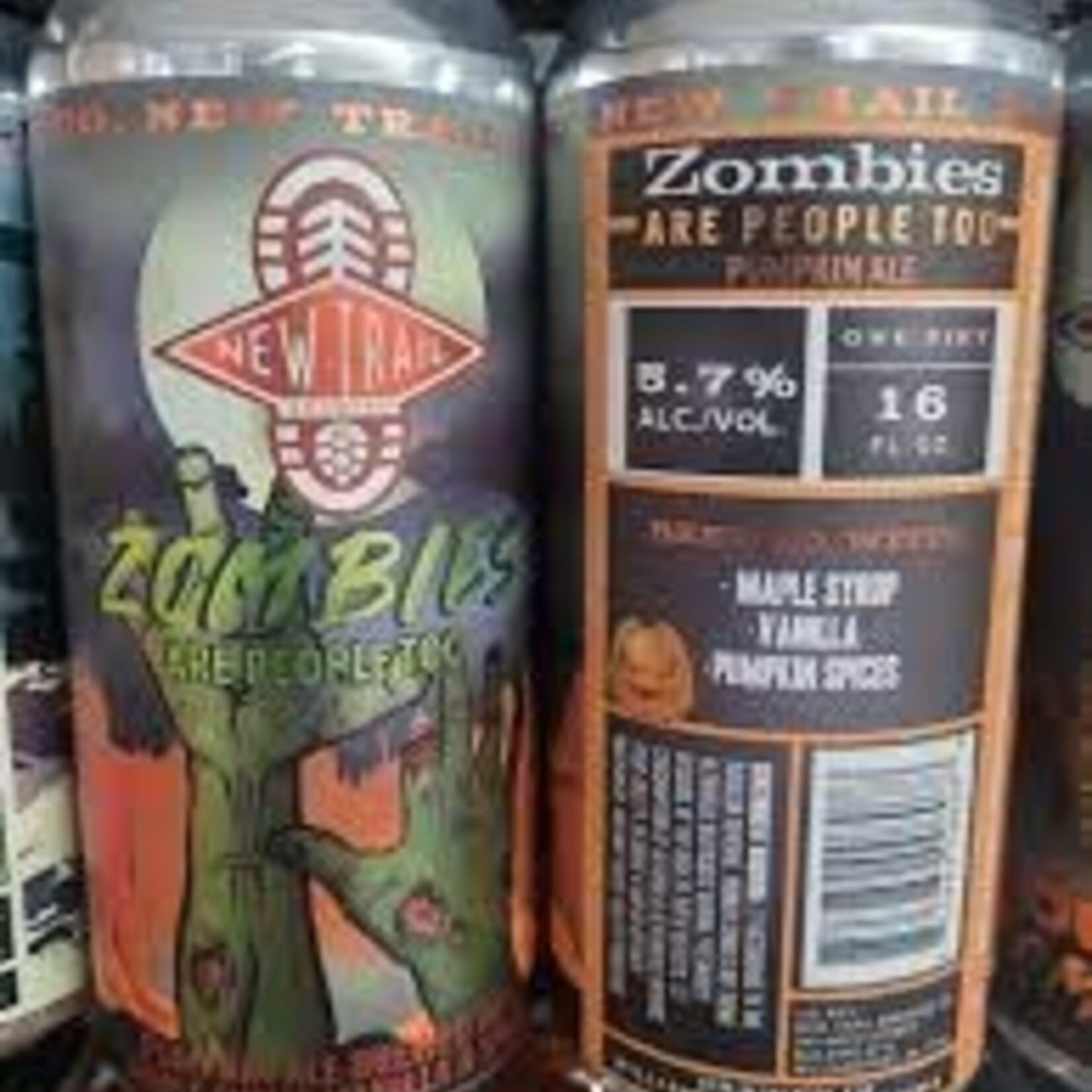 New Trail Zombies Are People Too 4pk
