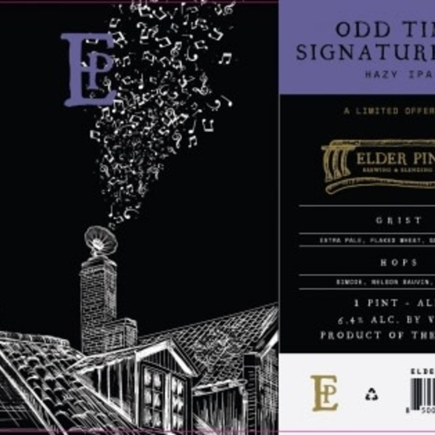 Elder Pine Odd Time Signatures 5/4 16oz CN